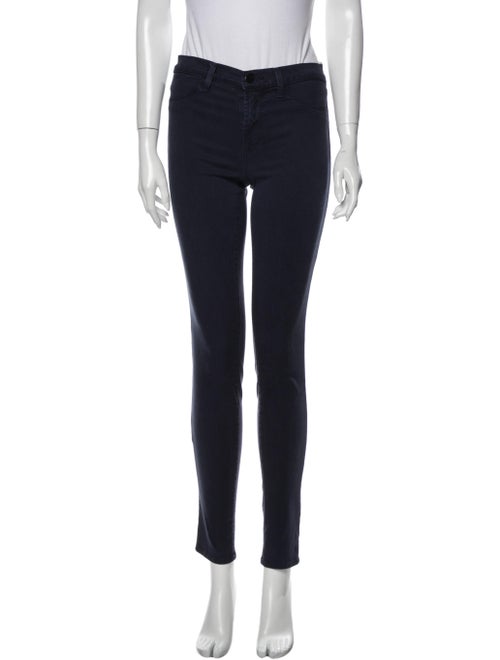 J Brand Mid-Rise Skinny Leg Jeans