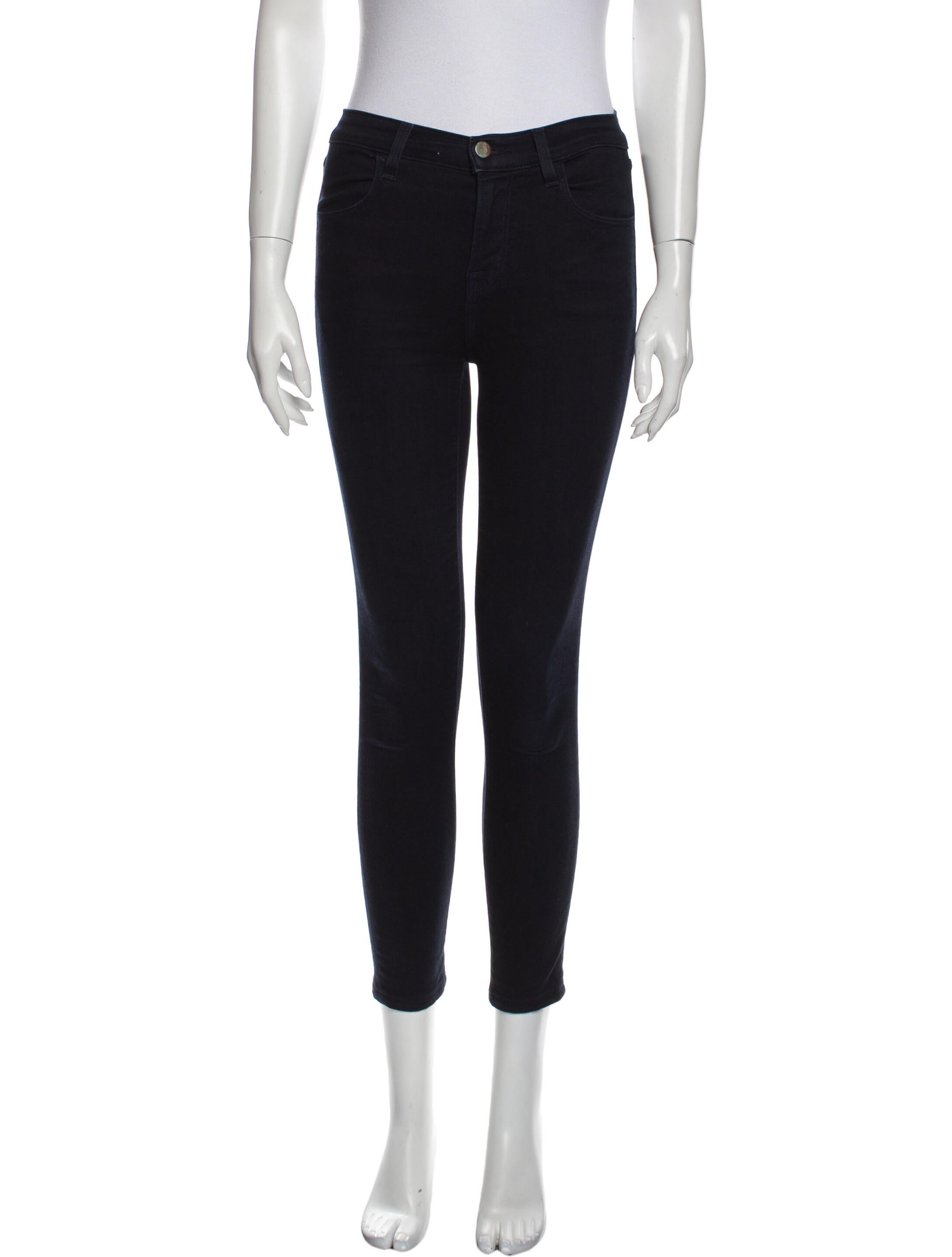 J Brand Mid-Rise Skinny Leg Jeans