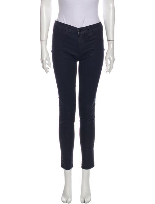 J Brand Low-Rise Skinny Leg Jeans
