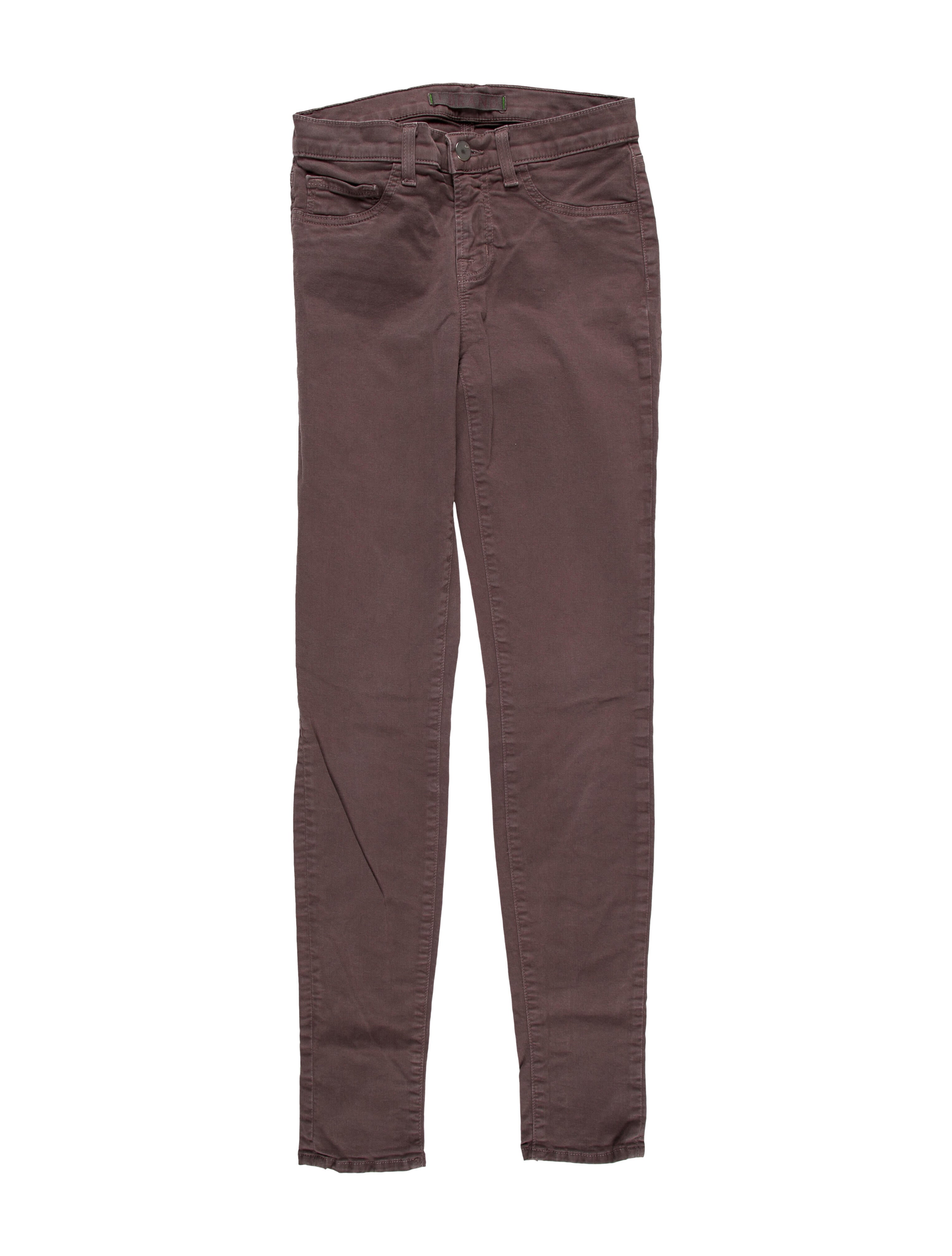 J Brand Low-Rise Skinny Leg Jeans