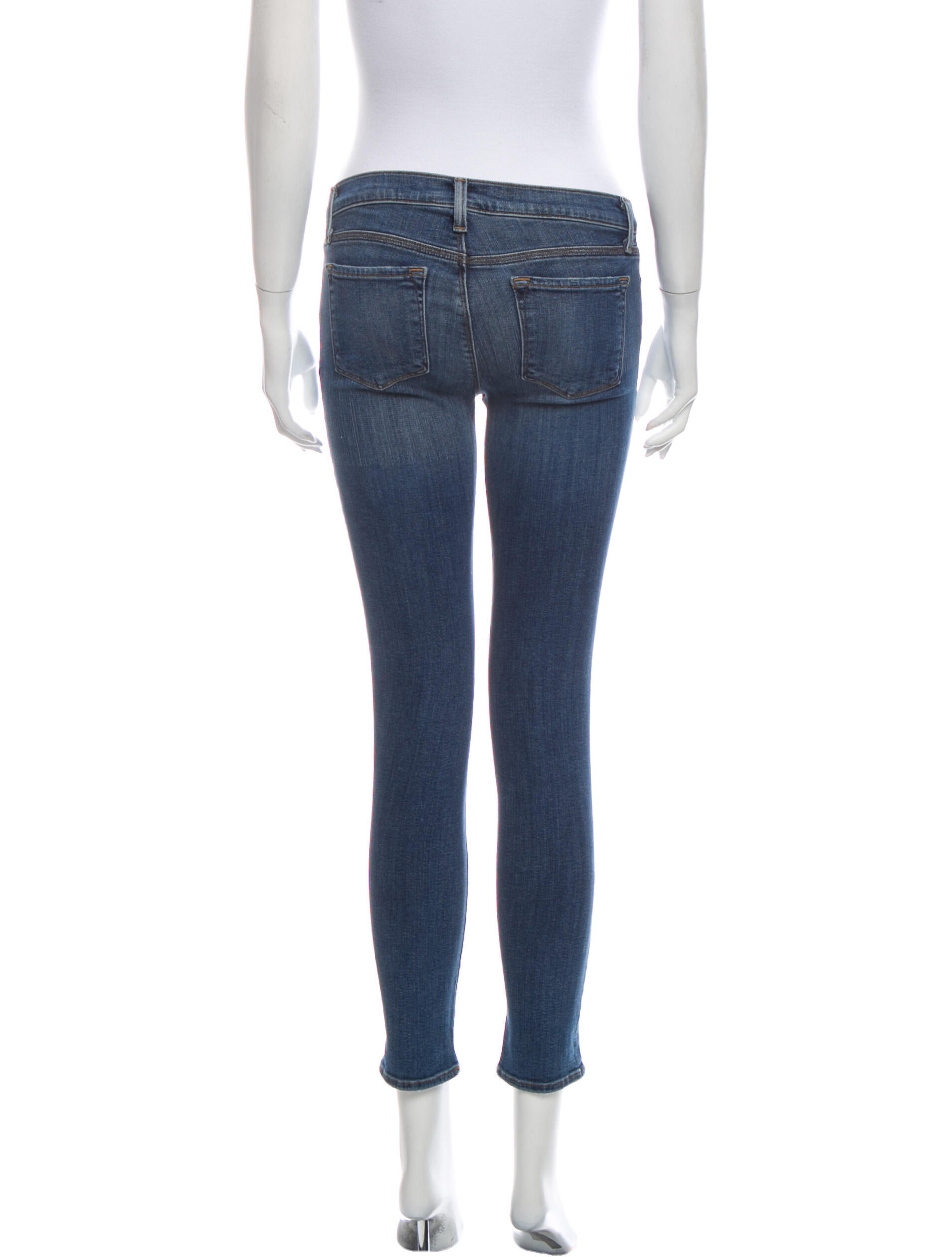J Brand Mid-Rise Skinny Leg Jeans