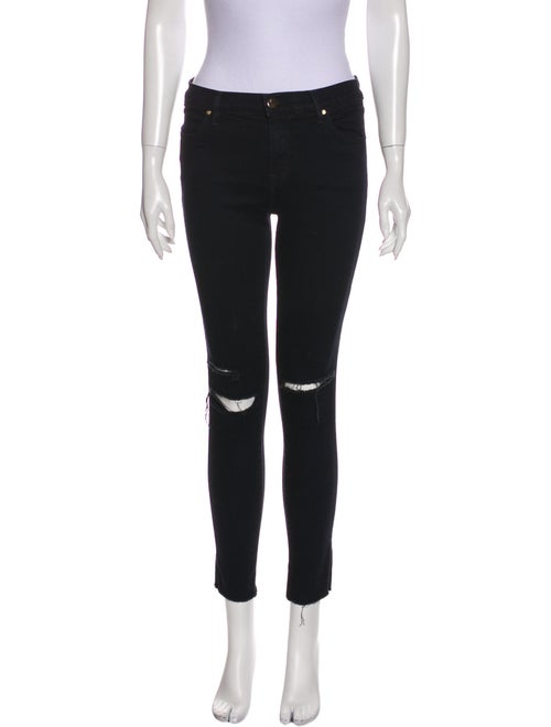 J Brand Mid-Rise Skinny Leg Jeans