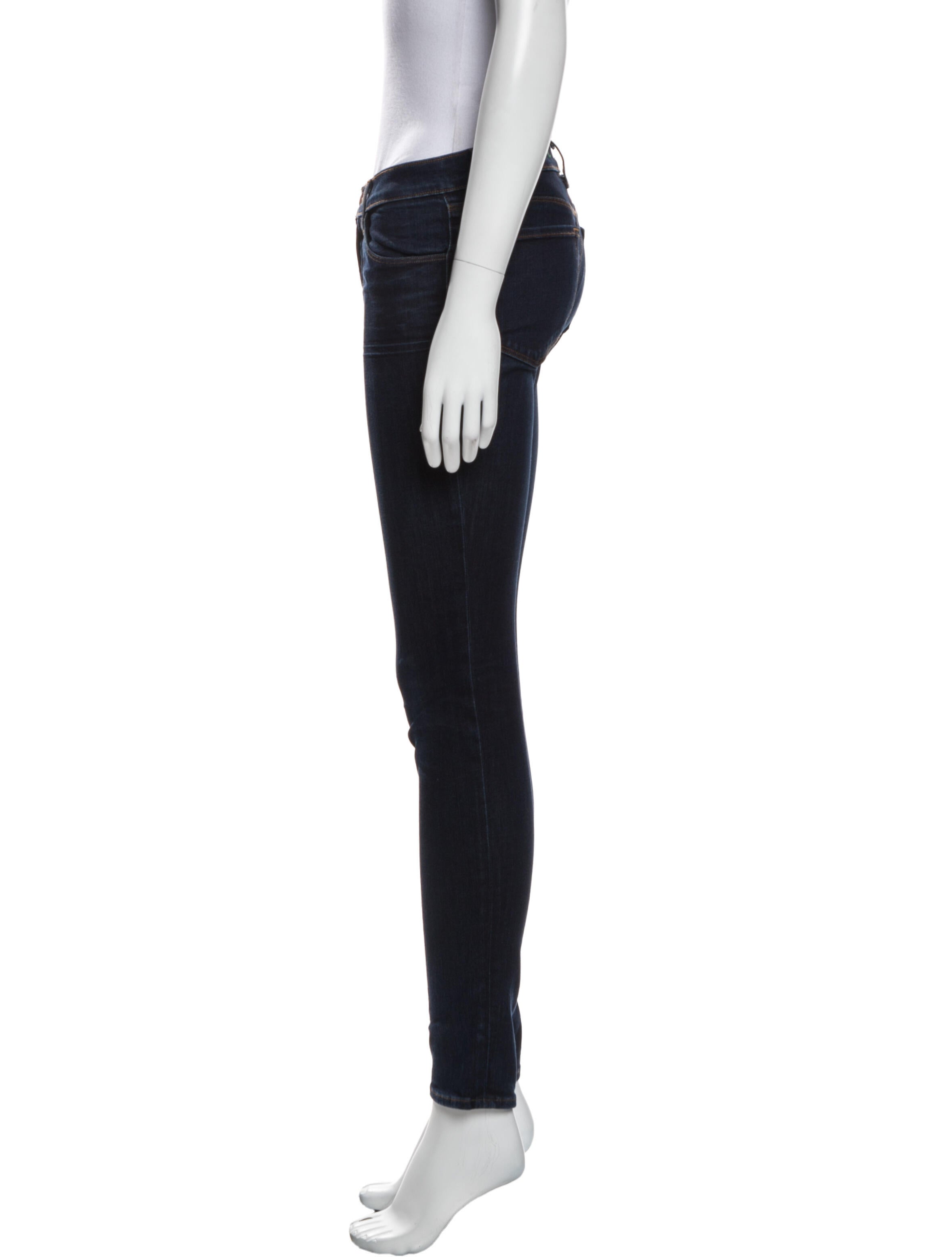 J Brand Mid-Rise Skinny Leg Jeans