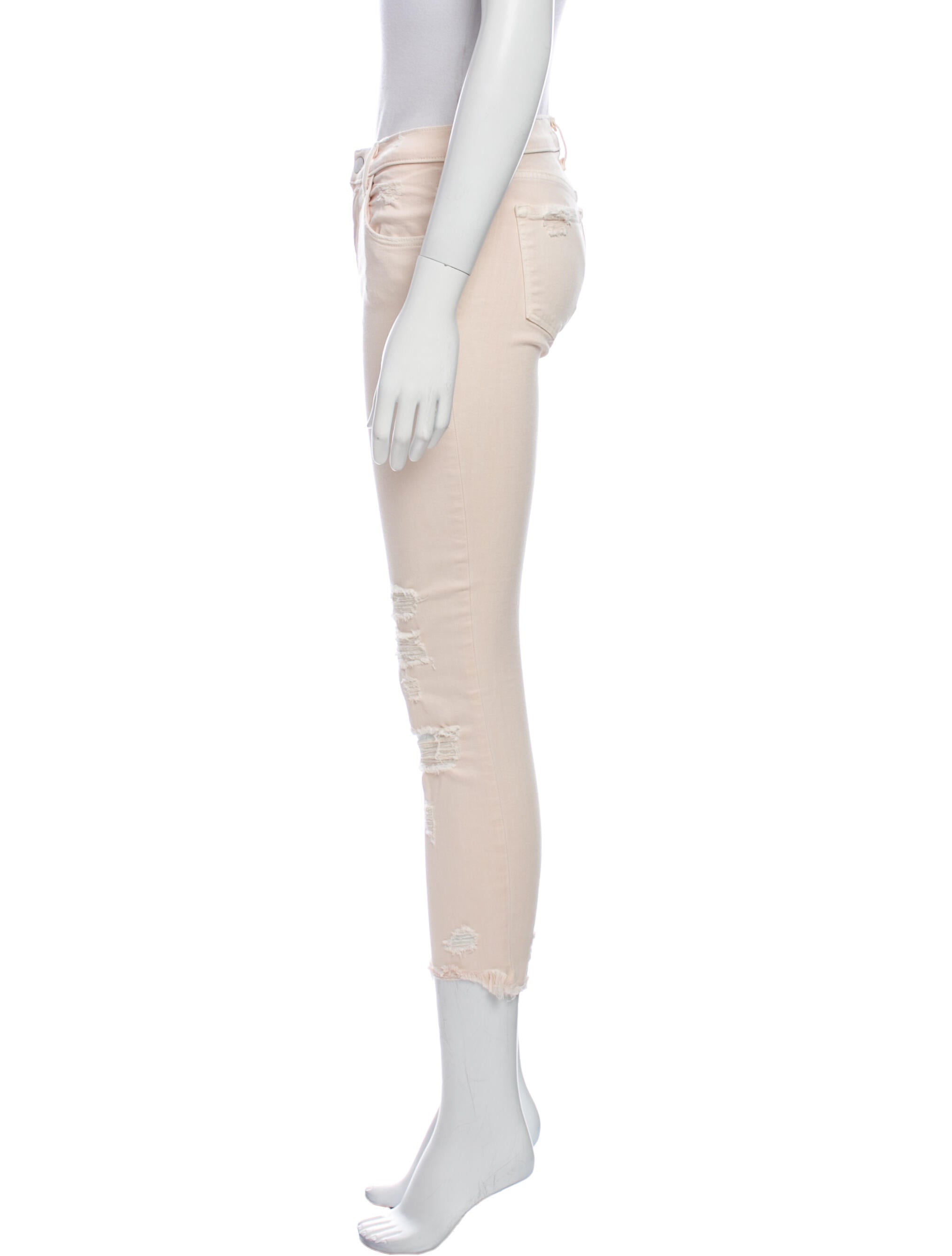 J Brand Mid-Rise Skinny Leg Jeans