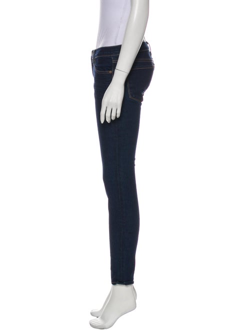 J Brand Mid-Rise Skinny Leg Jeans