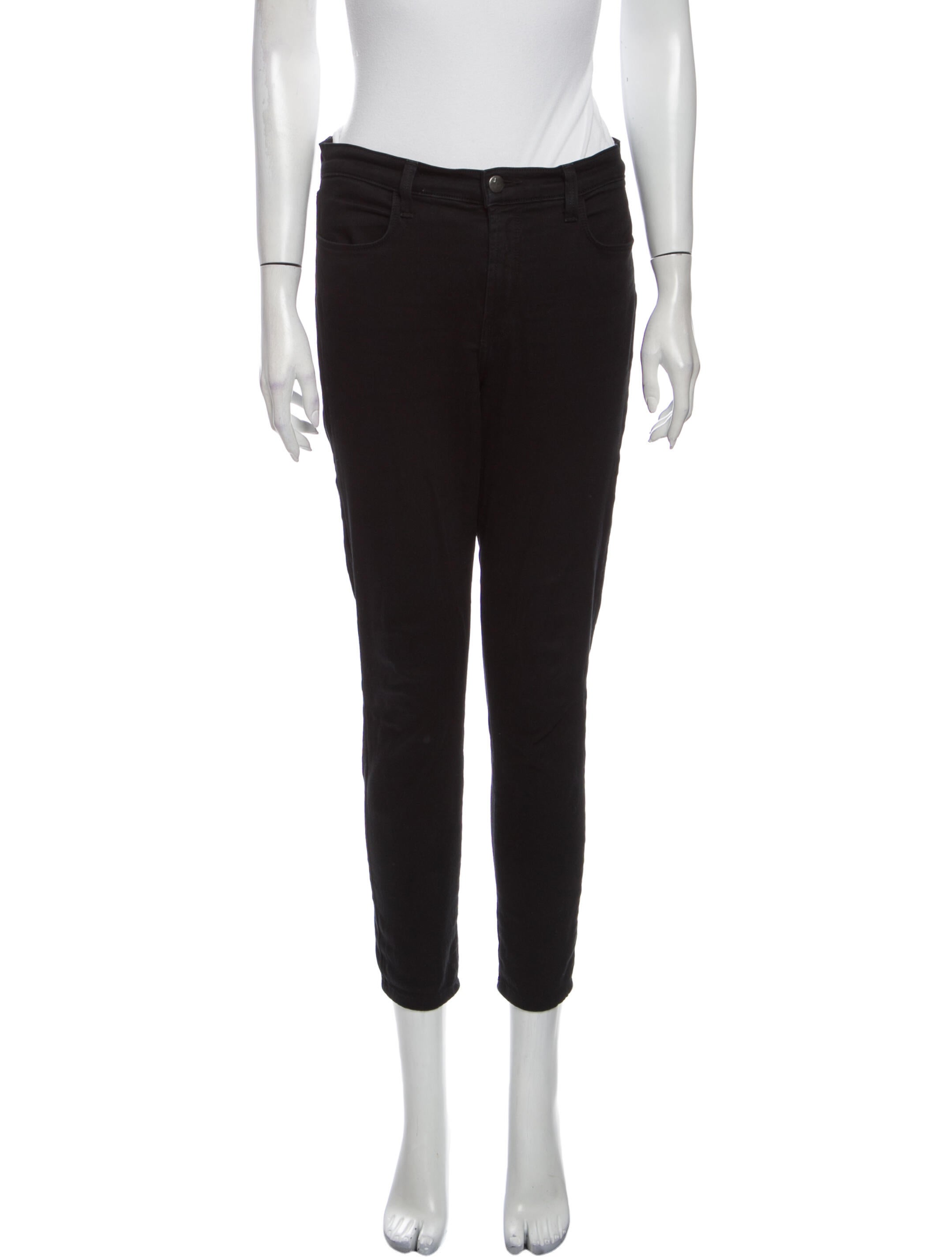 J Brand Mid-Rise Skinny Leg Jeans