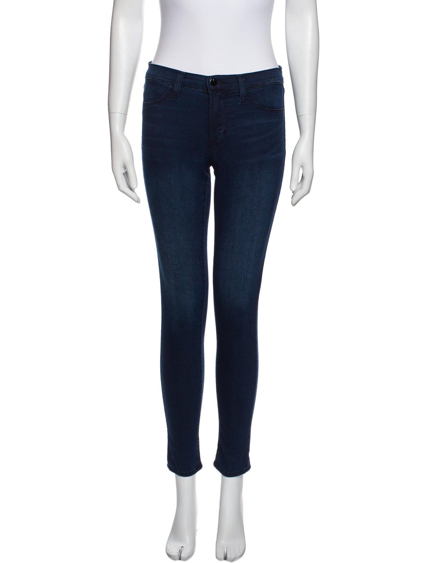 J Brand Mid-Rise Skinny Leg Jeans