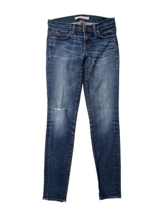 J Brand Low-Rise Skinny Leg Jeans