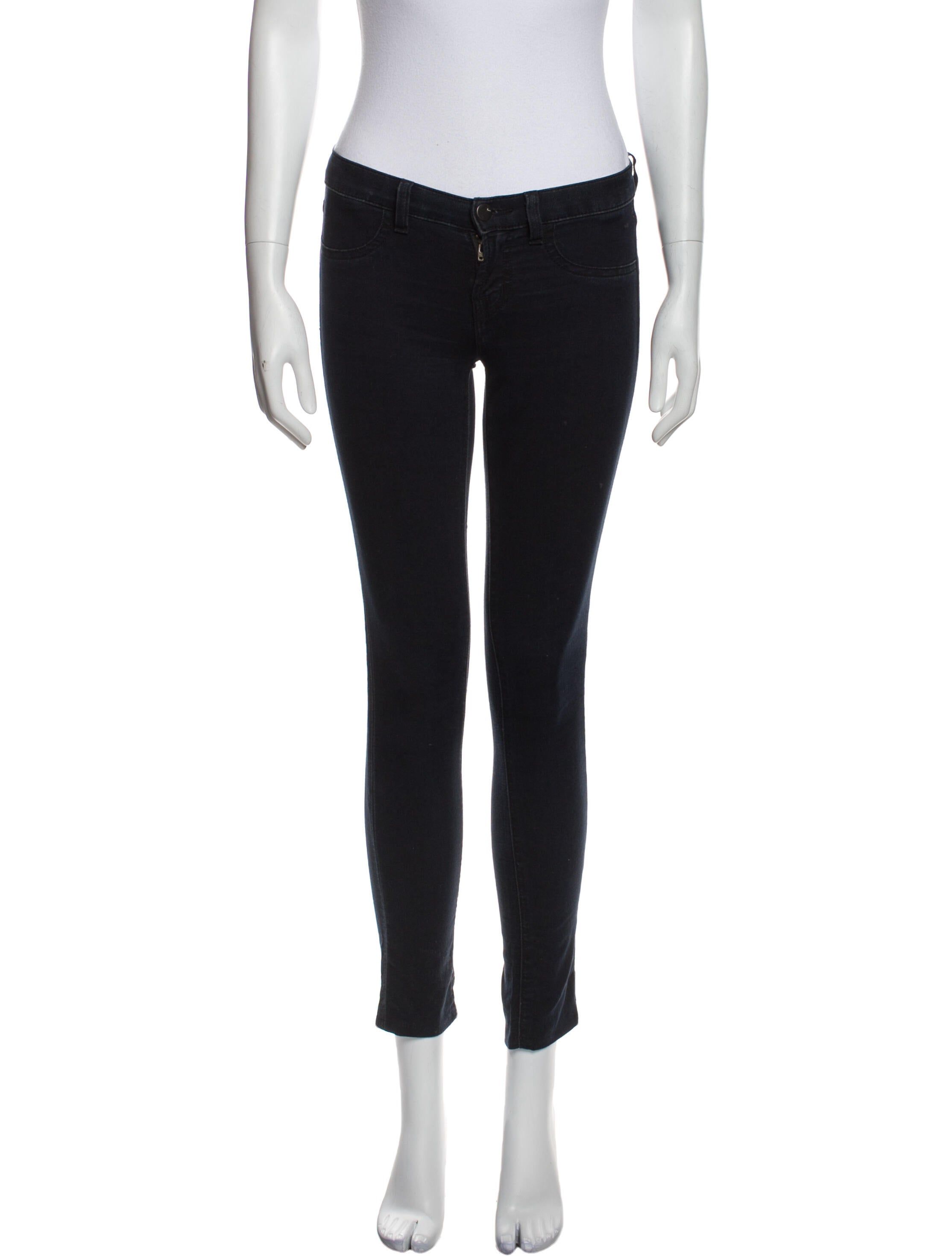 J Brand Low-Rise Skinny Leg Jeans