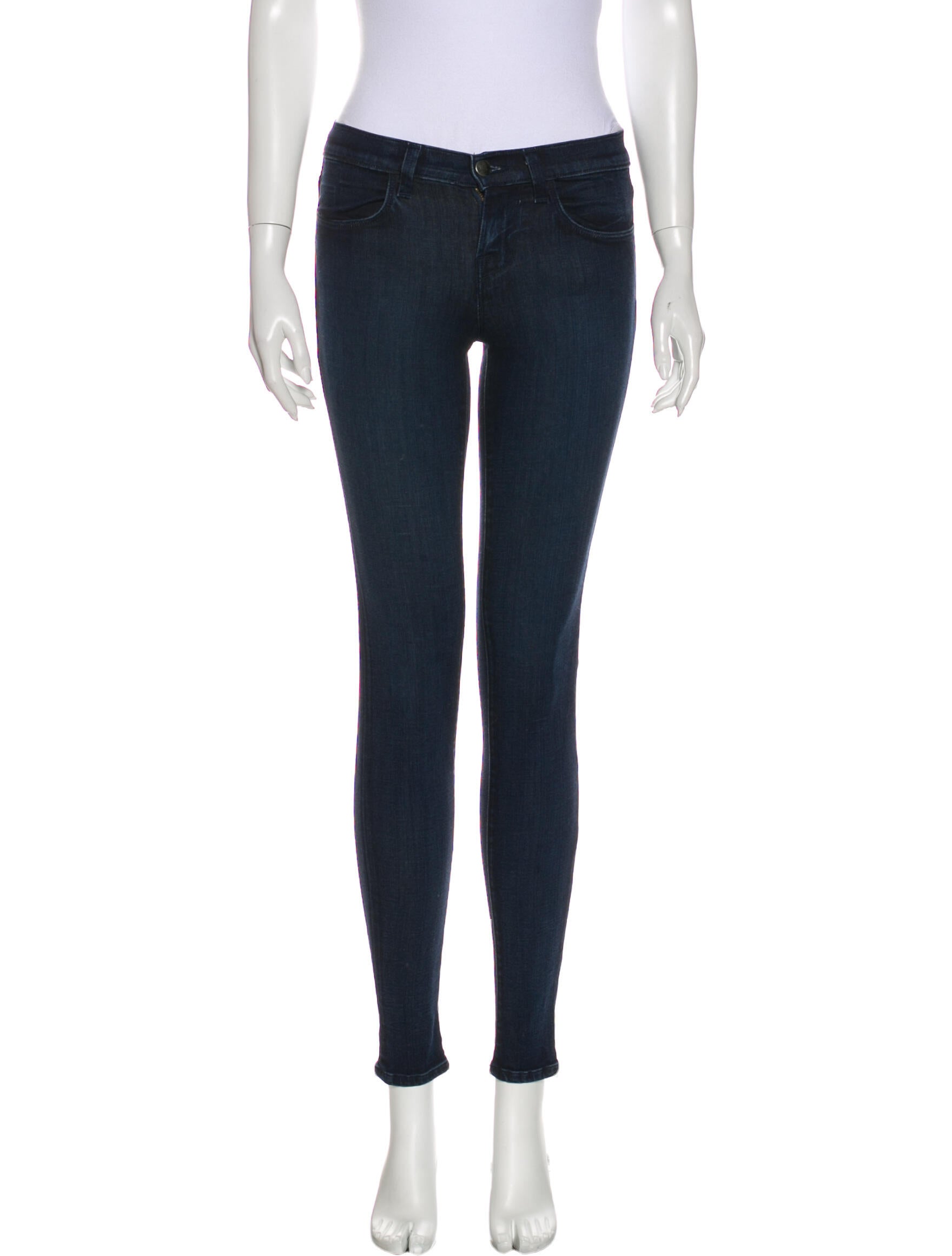 J Brand Low-Rise Skinny Leg Jeans