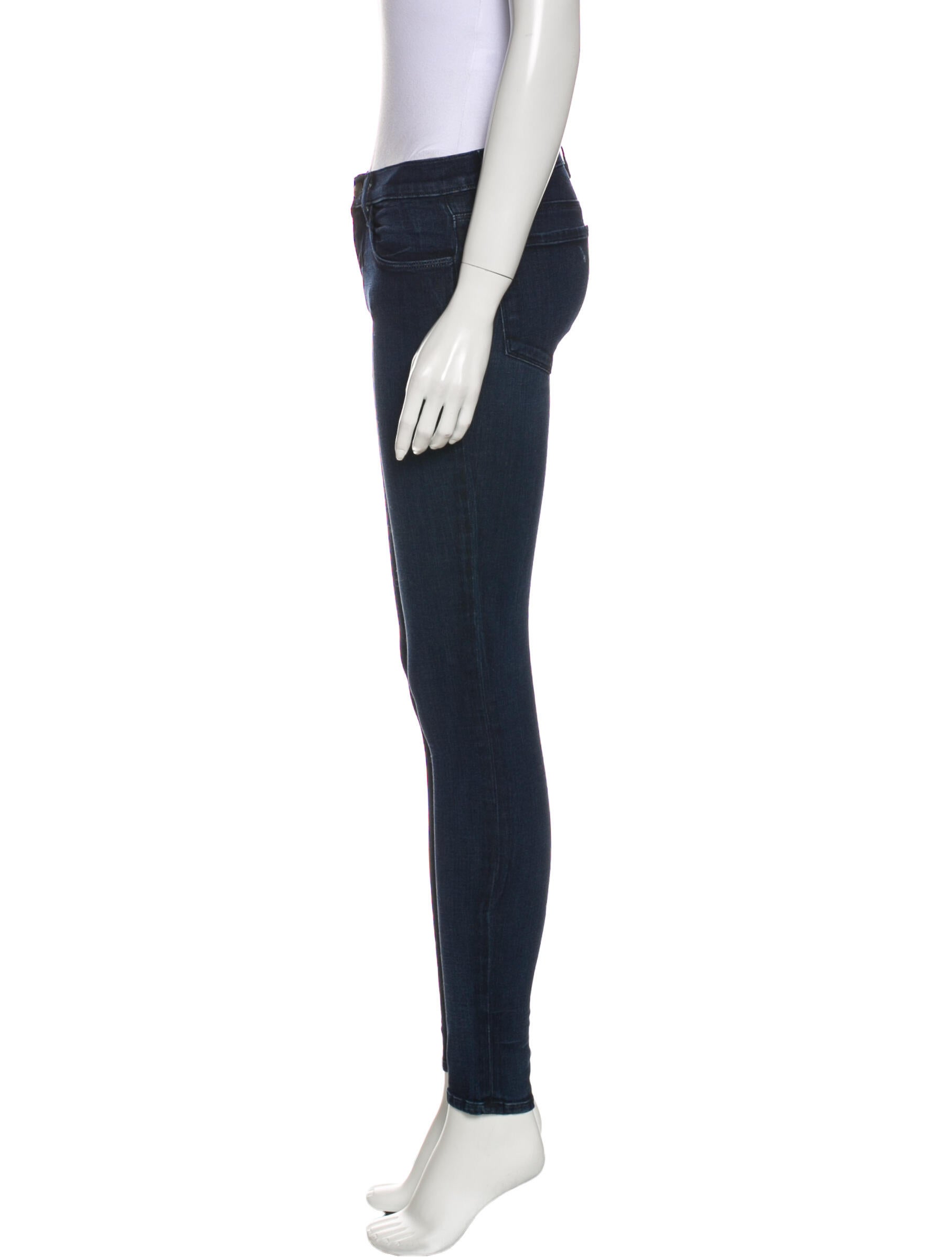 J Brand Low-Rise Skinny Leg Jeans