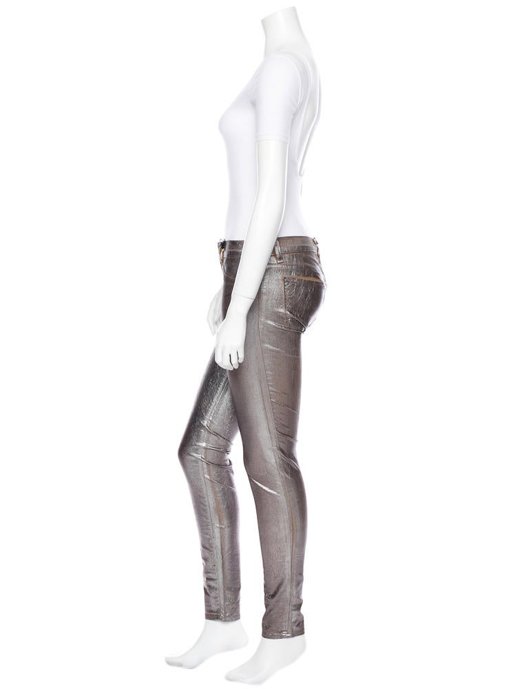 J Brand Metallic Jeans w/ Tags