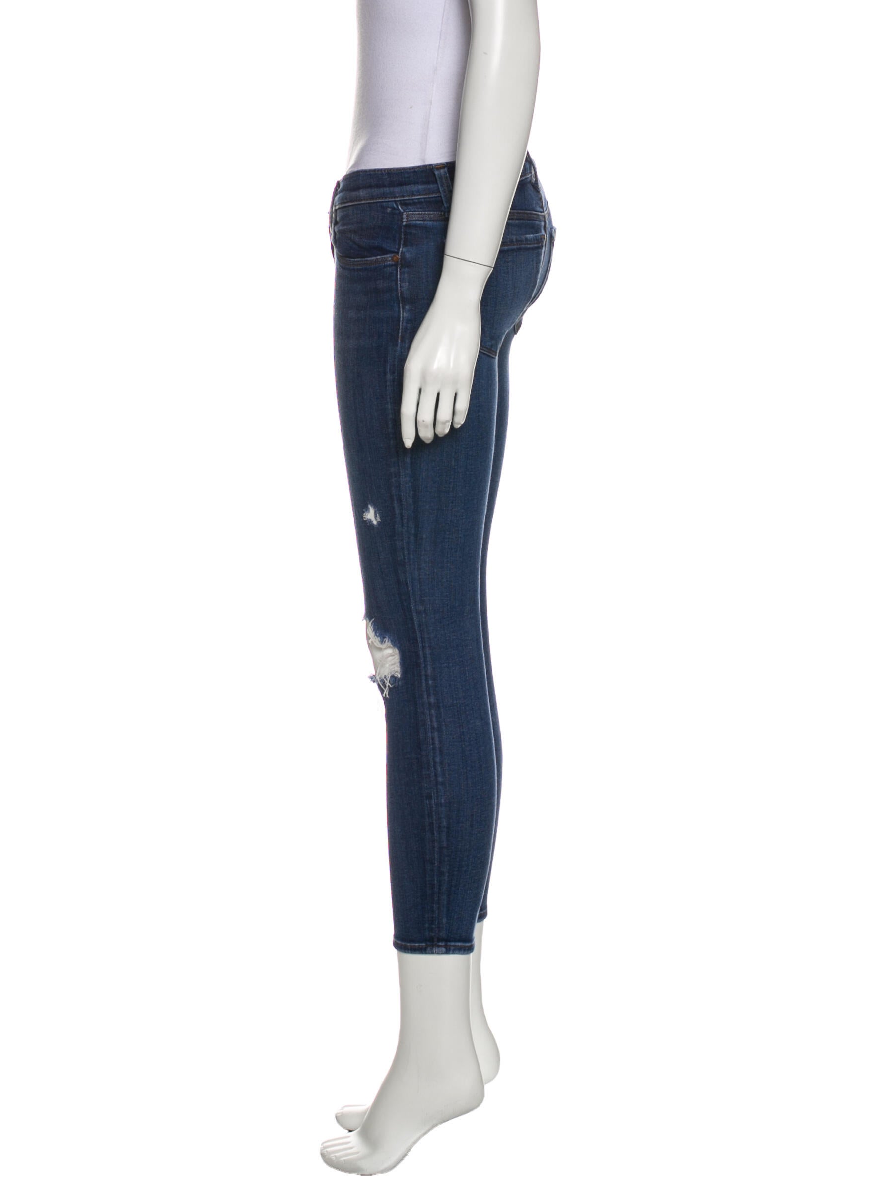 J Brand Low-Rise Skinny Leg Jeans
