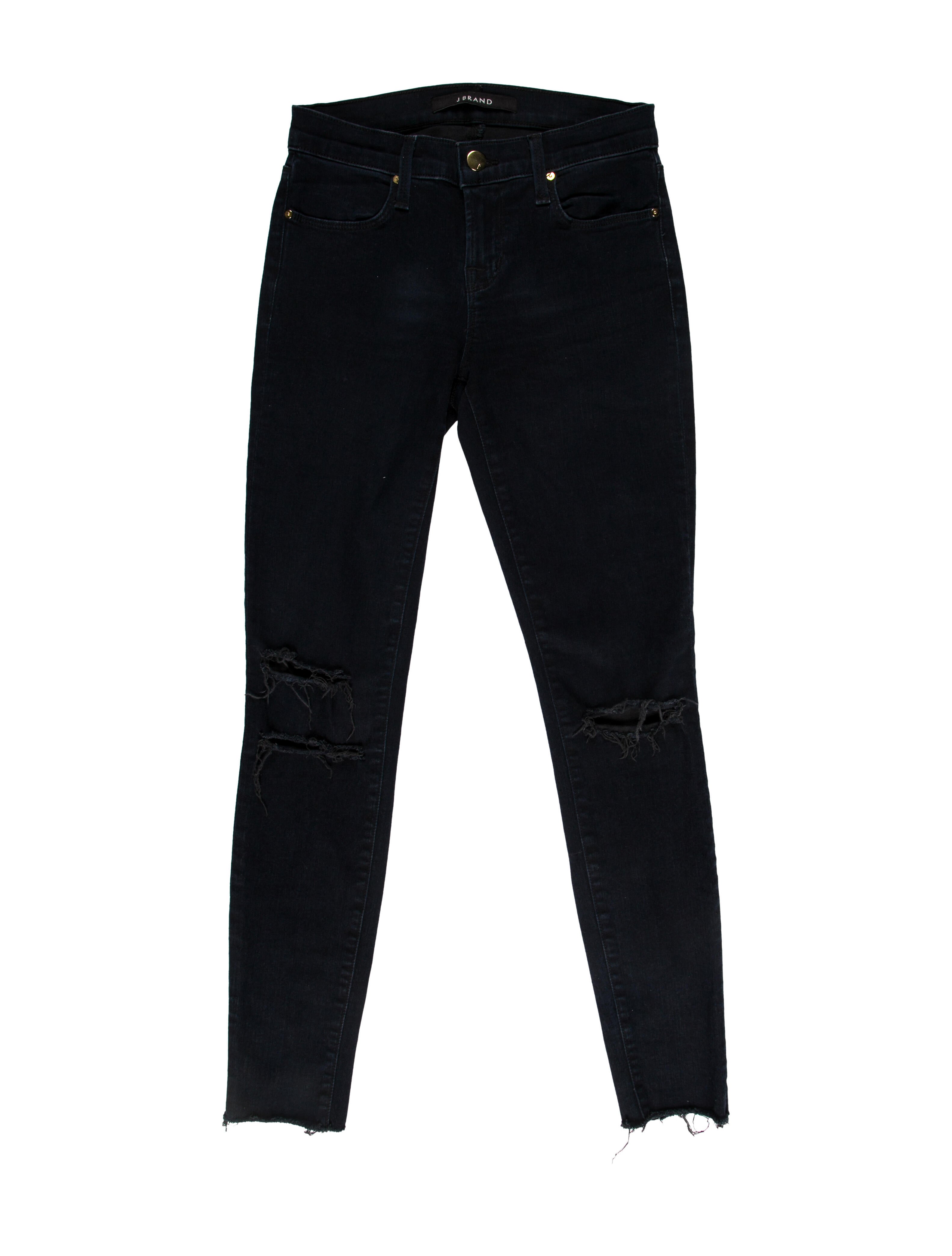 J Brand Mid-Rise Skinny Leg Jeans