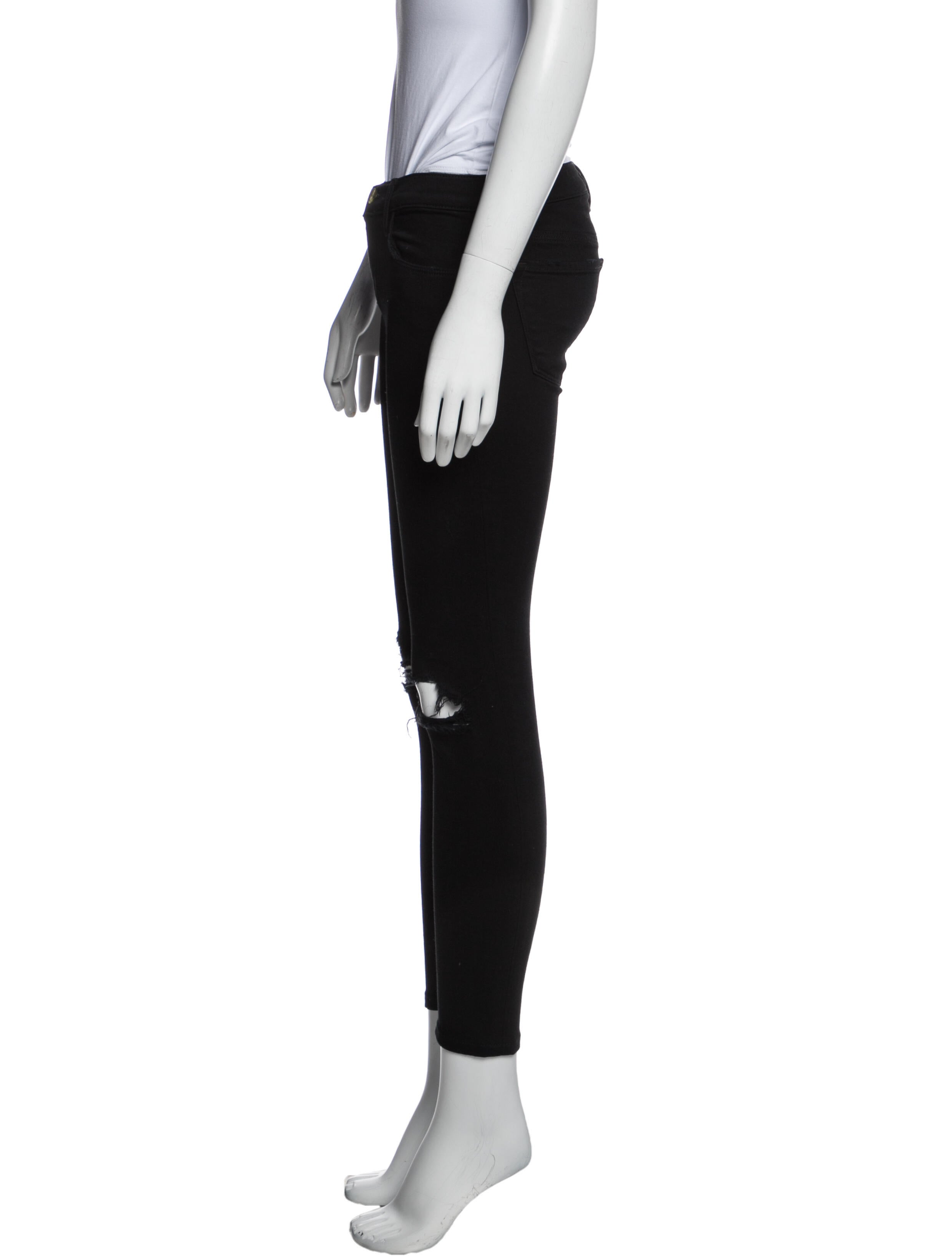 J Brand Mid-Rise Skinny Leg Jeans