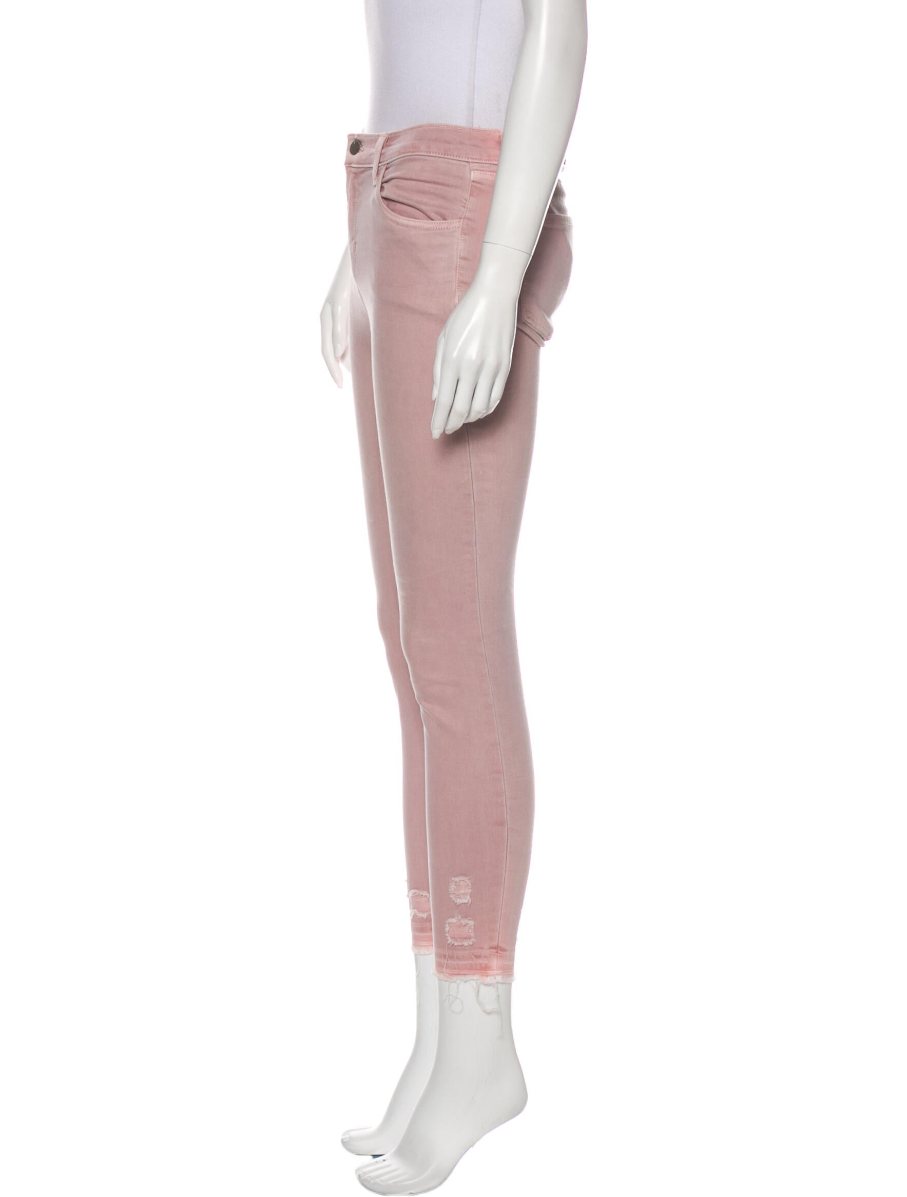 J Brand Mid-Rise Skinny Leg Jeans