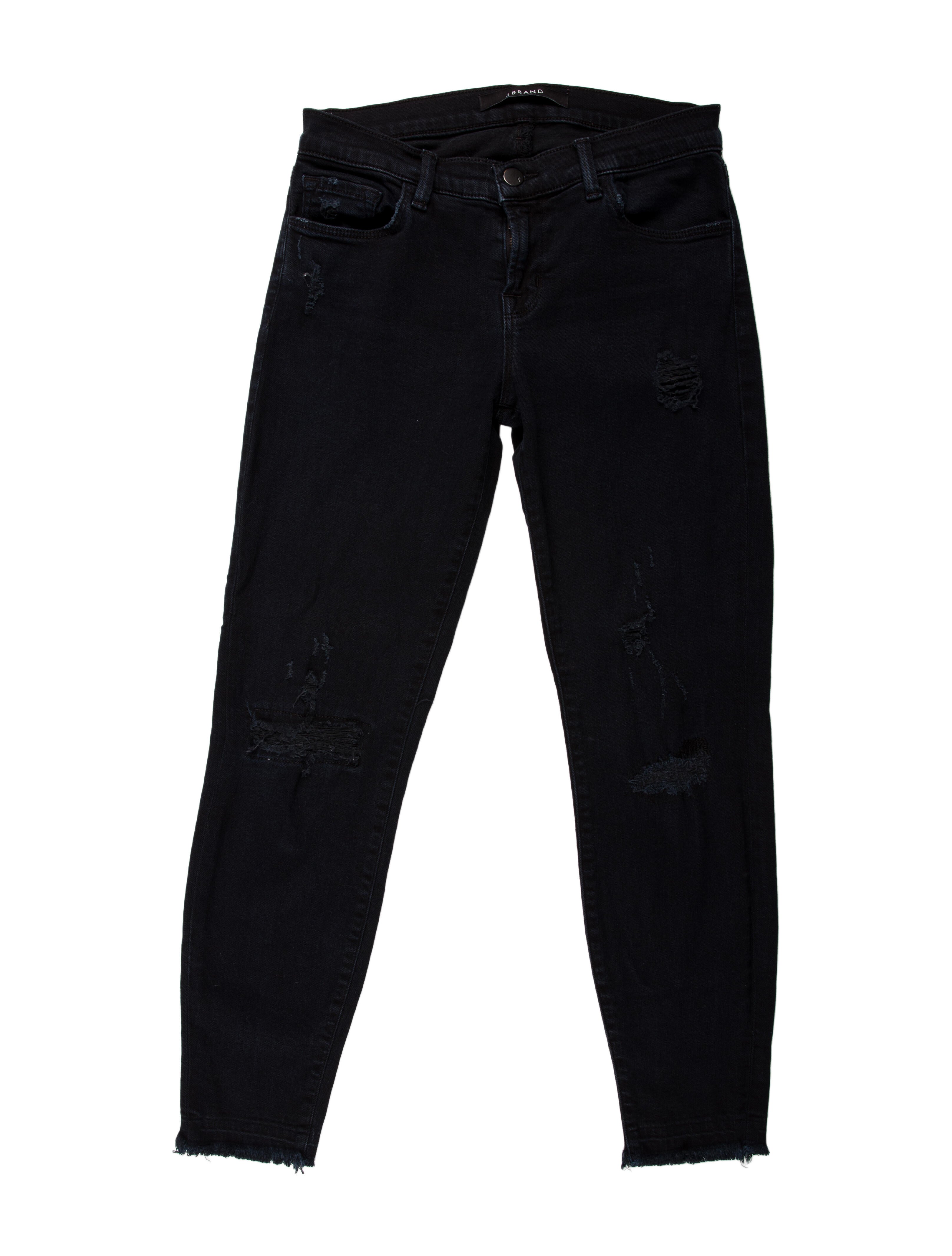J Brand Mid-Rise Skinny Leg Jeans