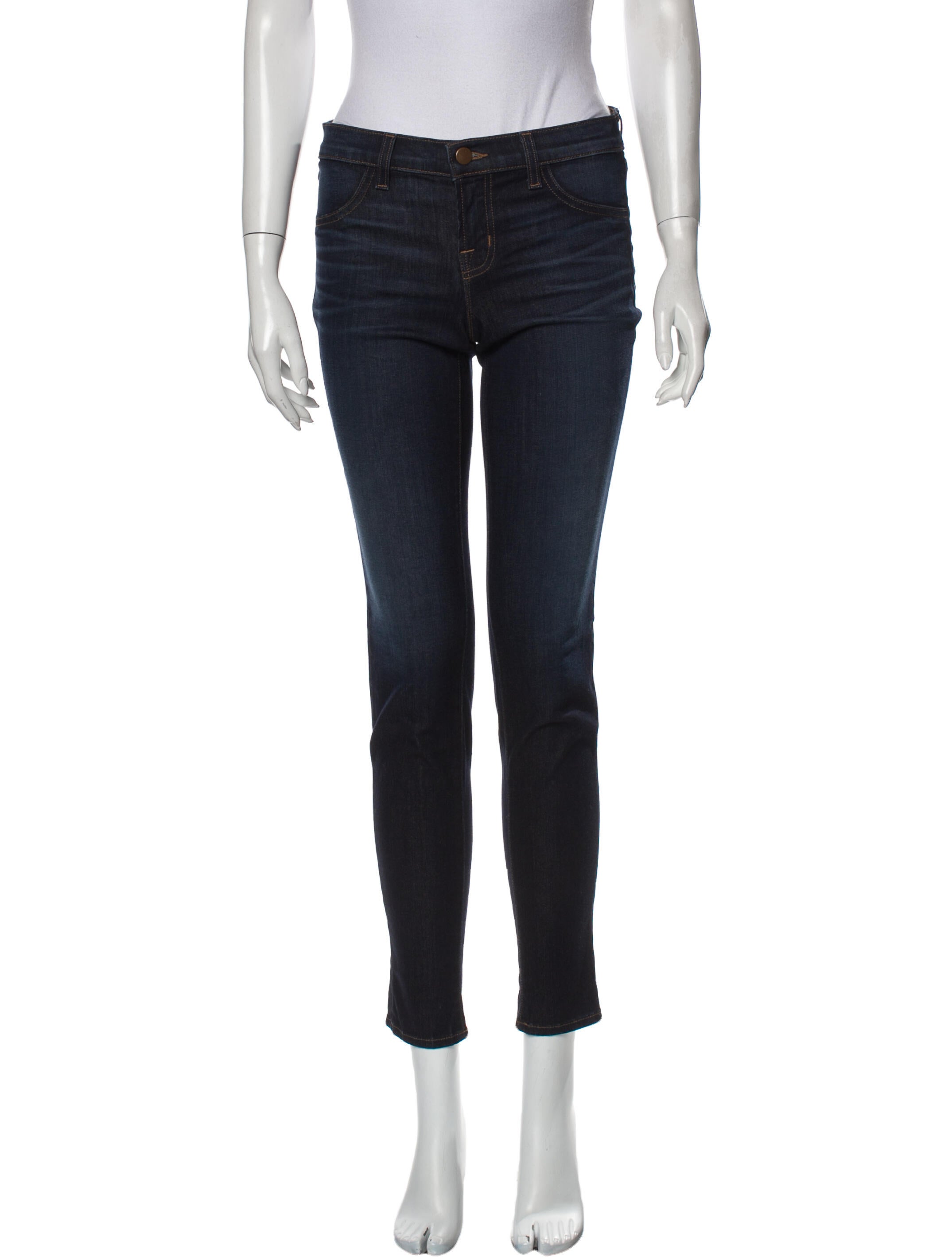 J Brand Low-Rise Skinny Leg Jeans