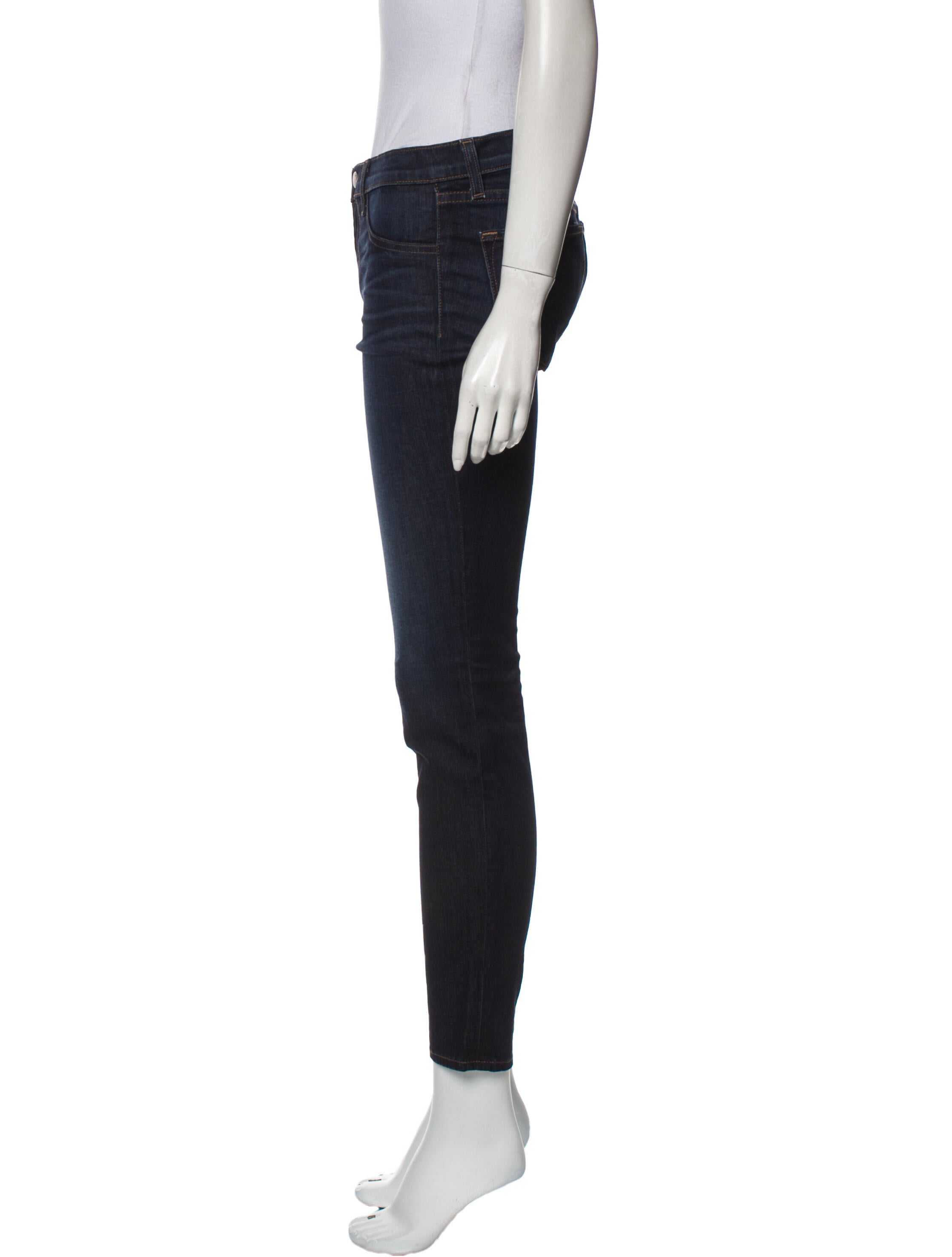 J Brand Low-Rise Skinny Leg Jeans