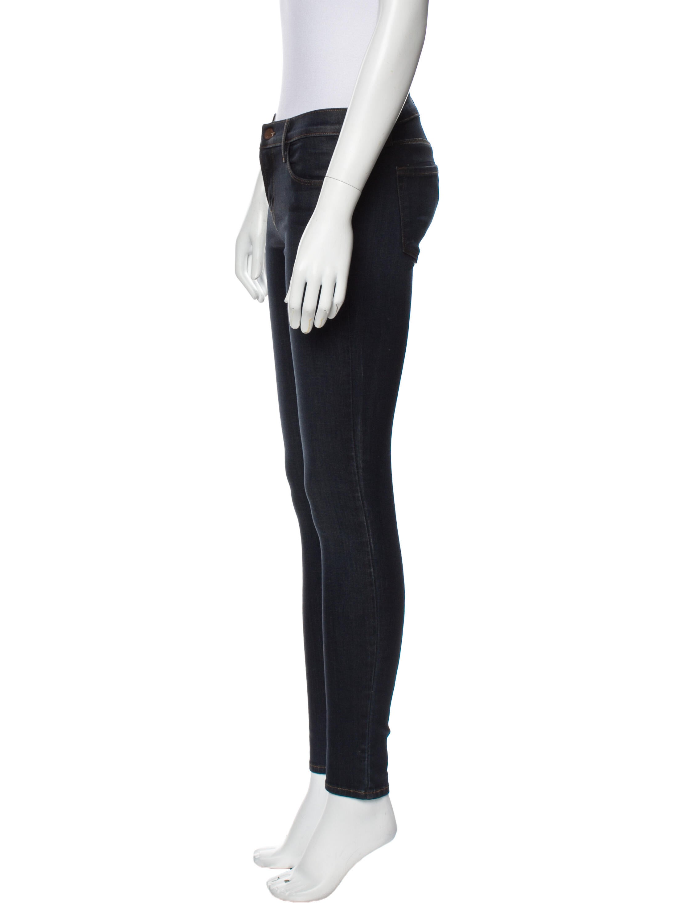J Brand Mid-Rise Skinny Leg Jeans