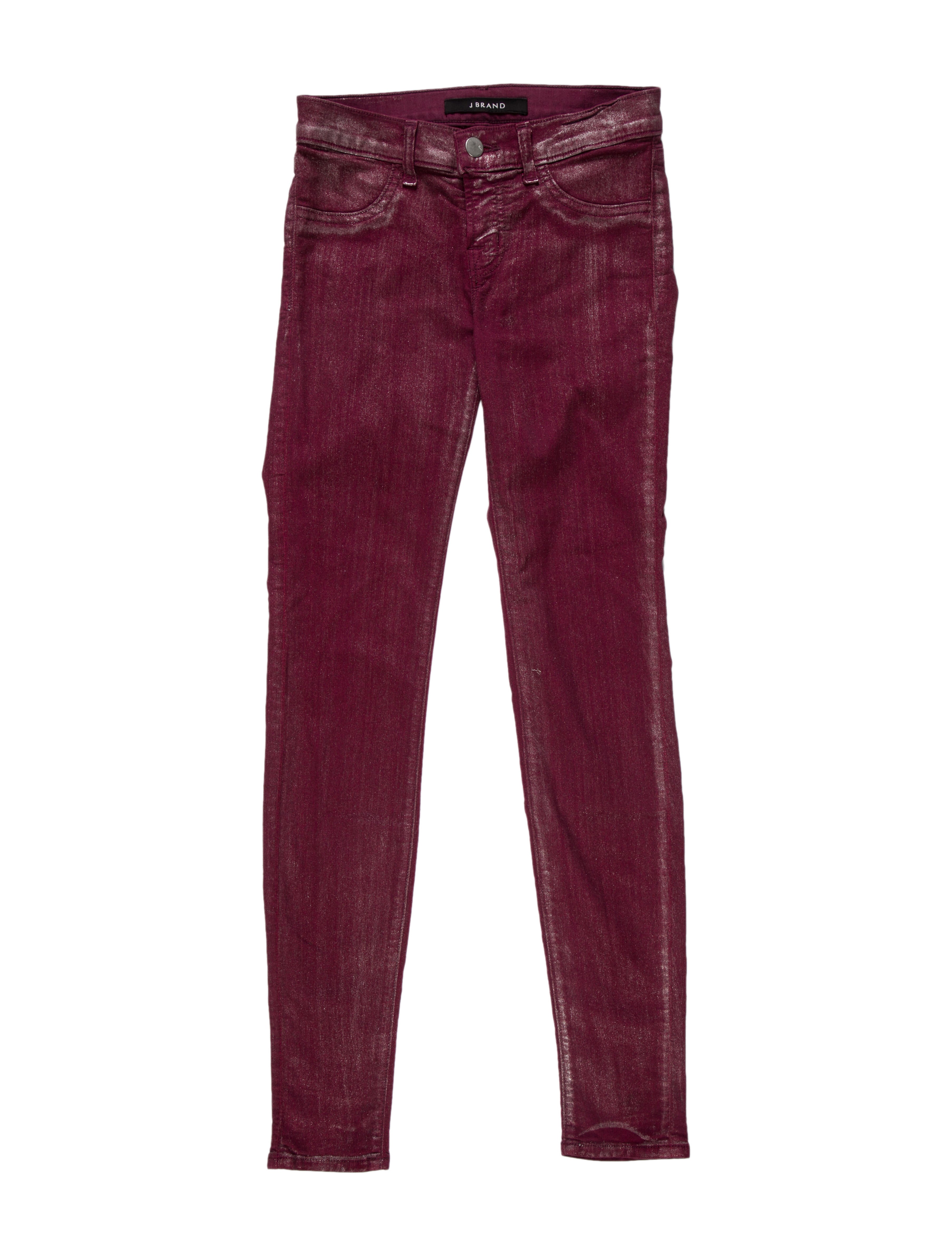 J Brand Low-Rise Skinny Leg Jeans