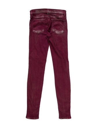 J Brand Low-Rise Skinny Leg Jeans