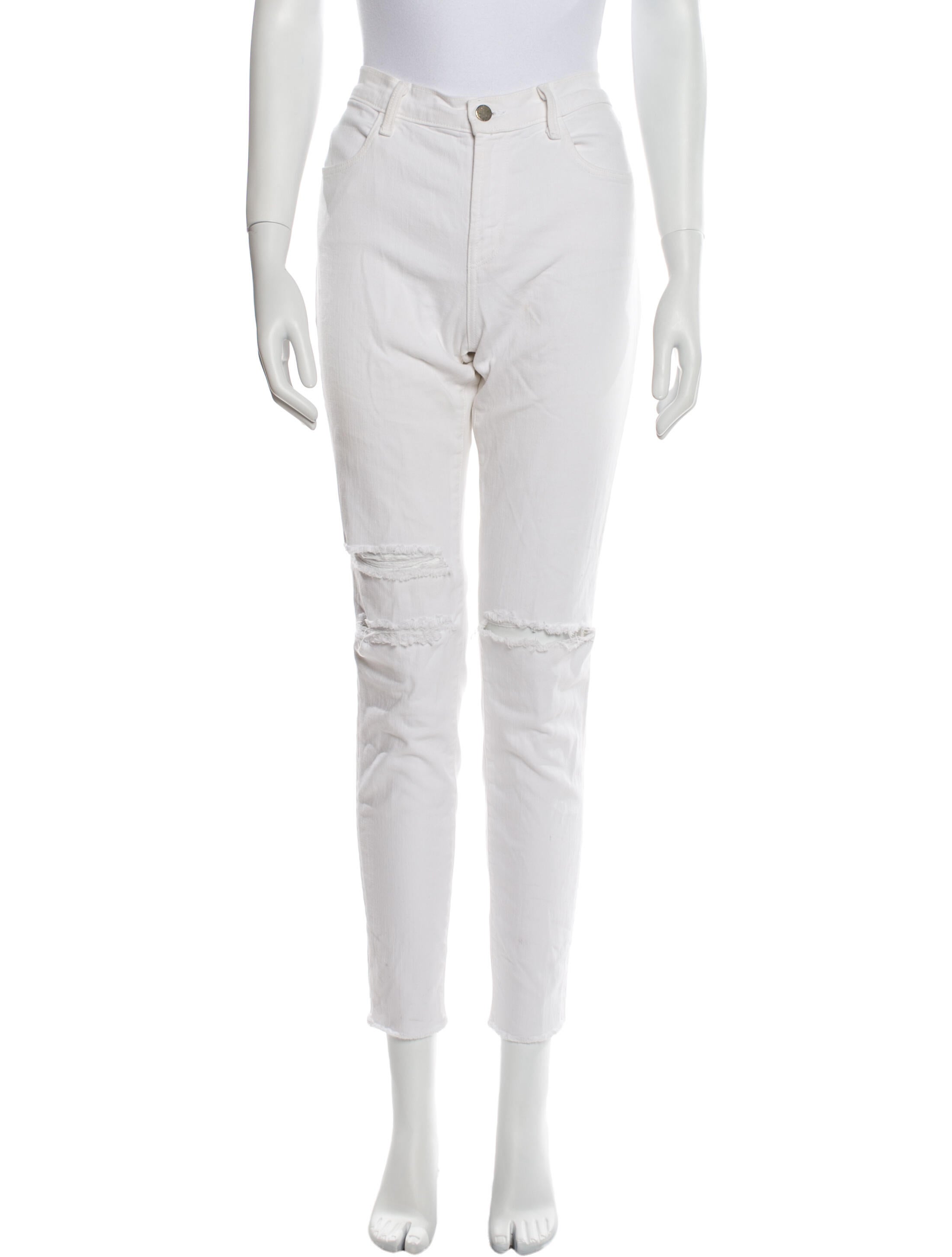 J Brand Mid-Rise Skinny Leg Jeans