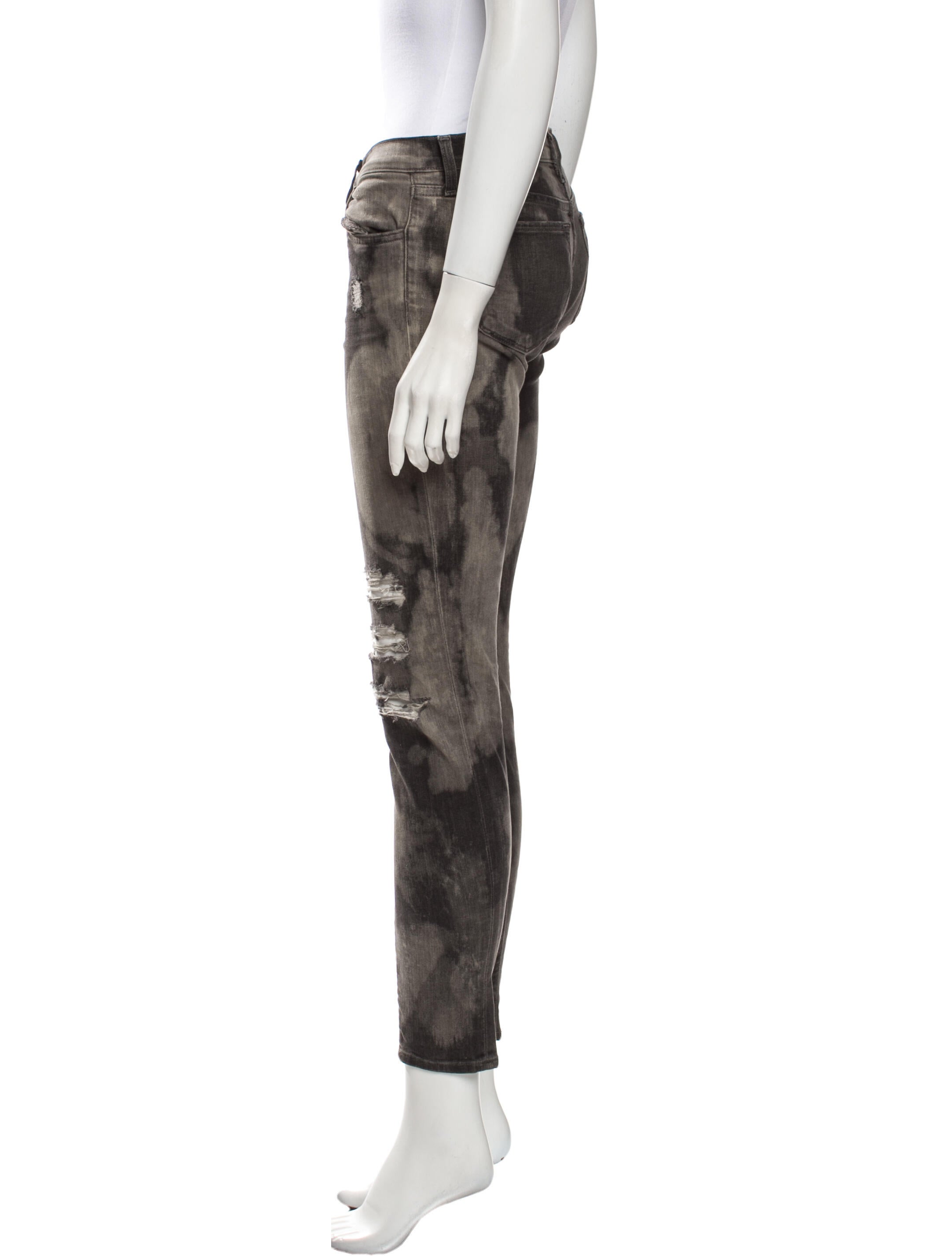 J Brand Mid-Rise Skinny Leg Jeans