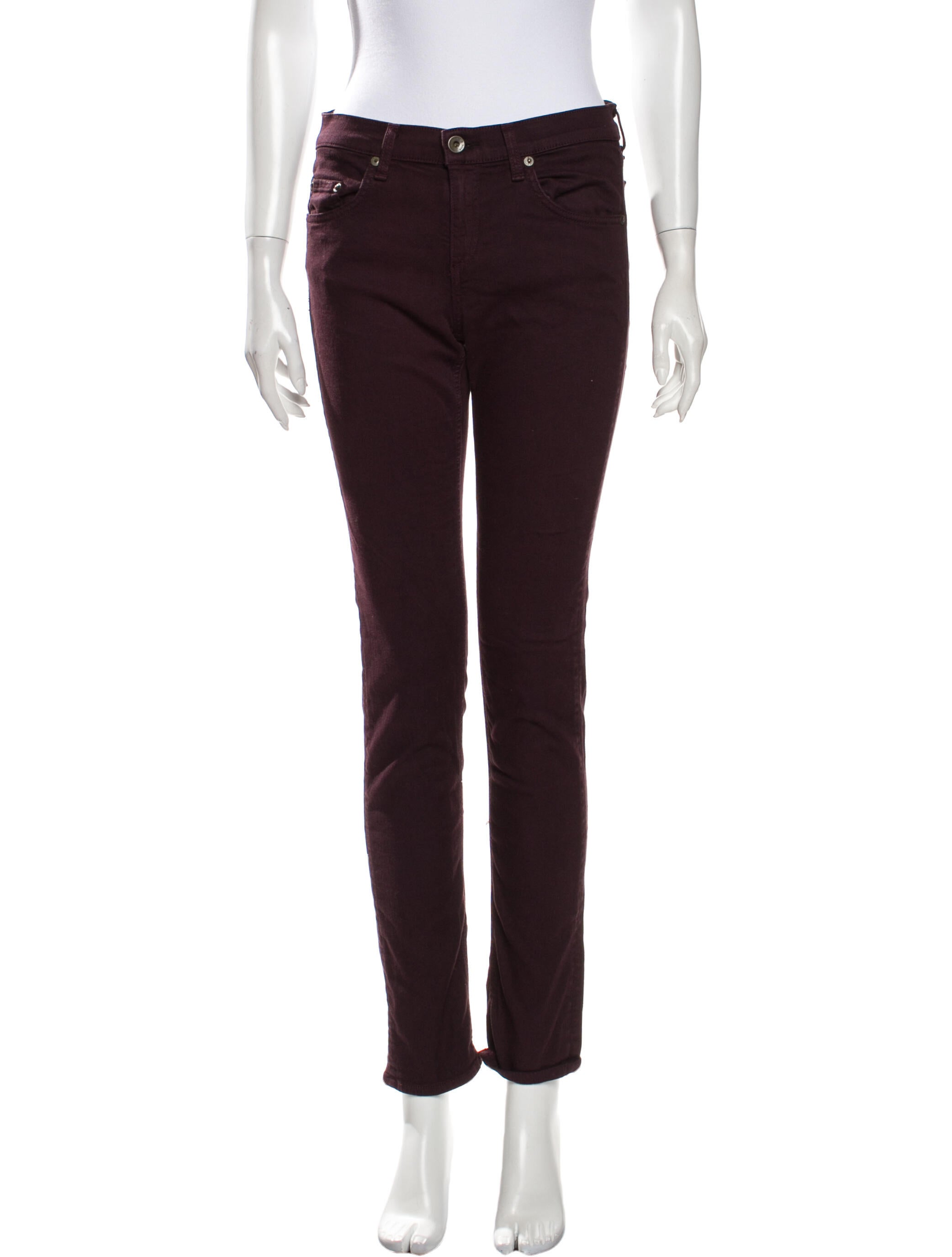 J Brand Mid-Rise Skinny Leg Jeans