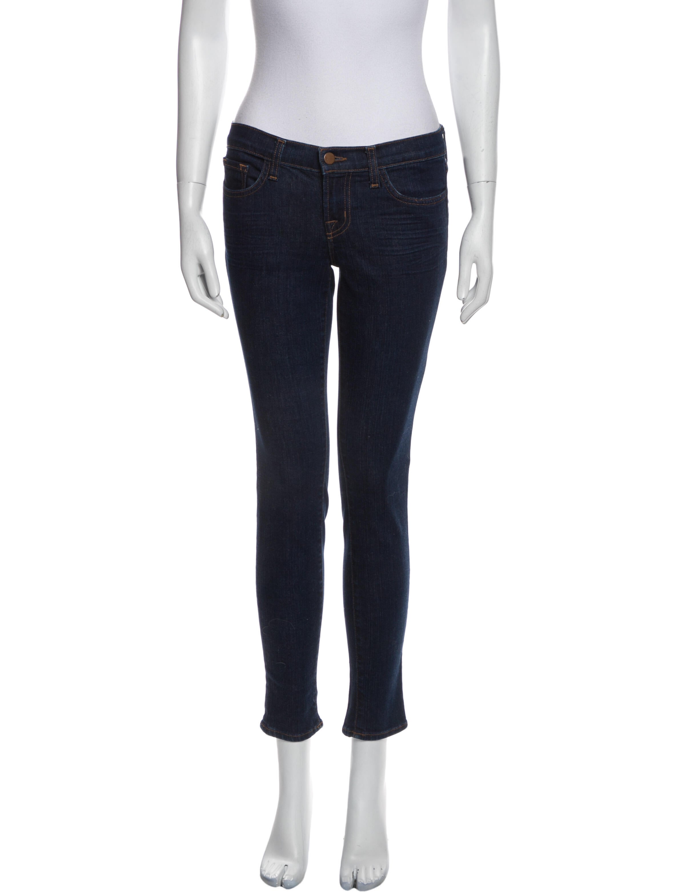 J Brand Low-Rise Skinny Leg Jeans