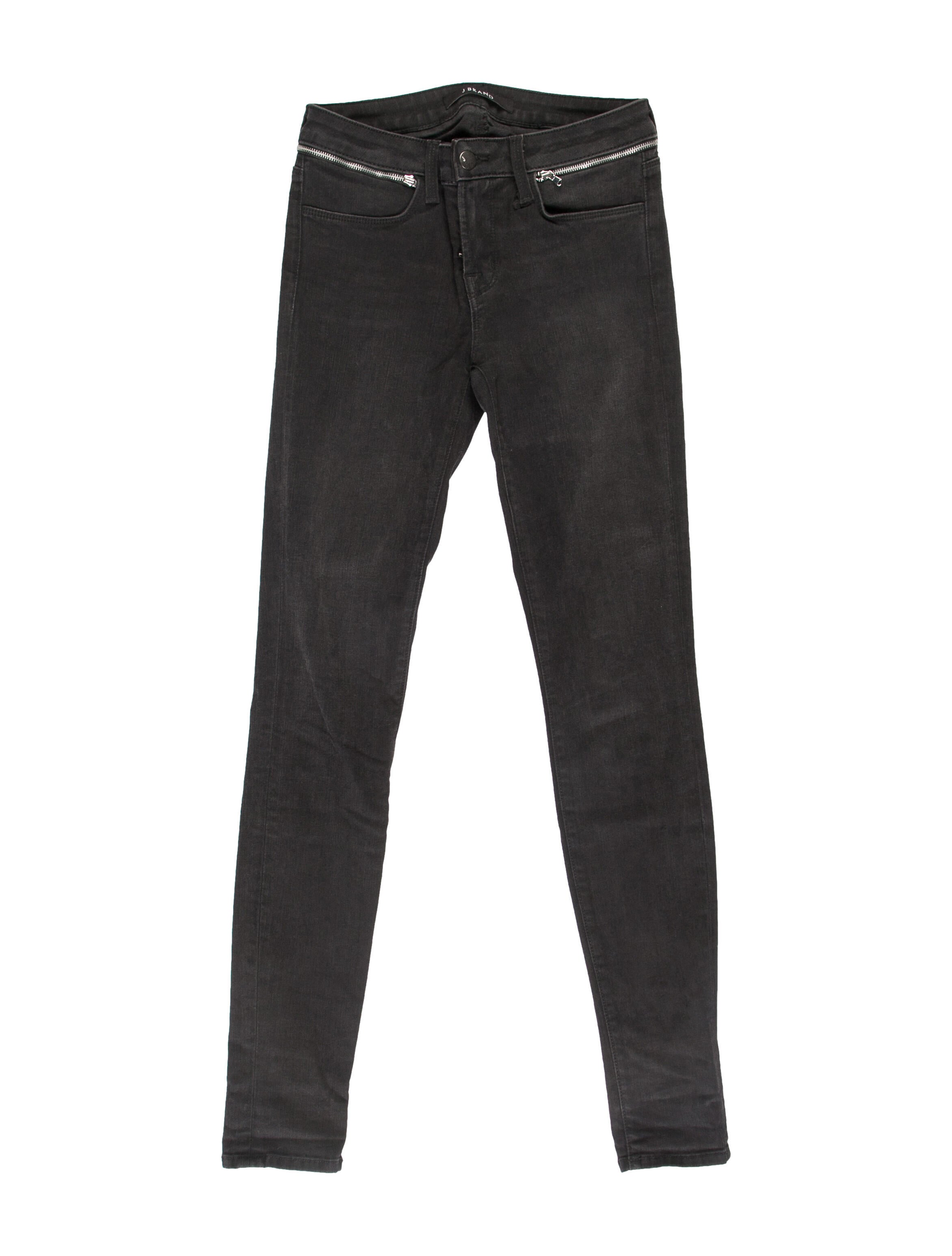 J Brand Mid-Rise Skinny Leg Jeans