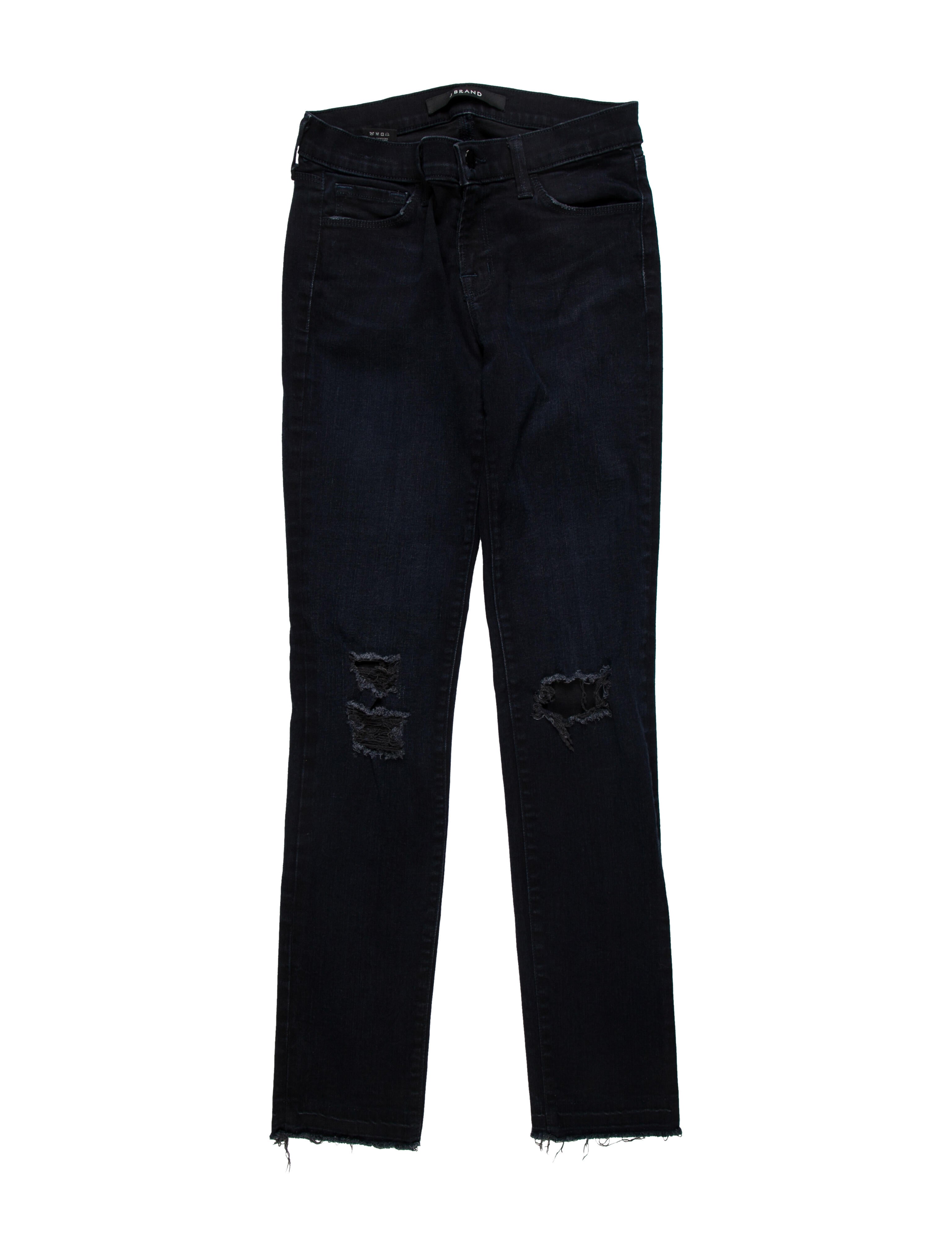 J Brand Mid-Rise Skinny Leg Jeans