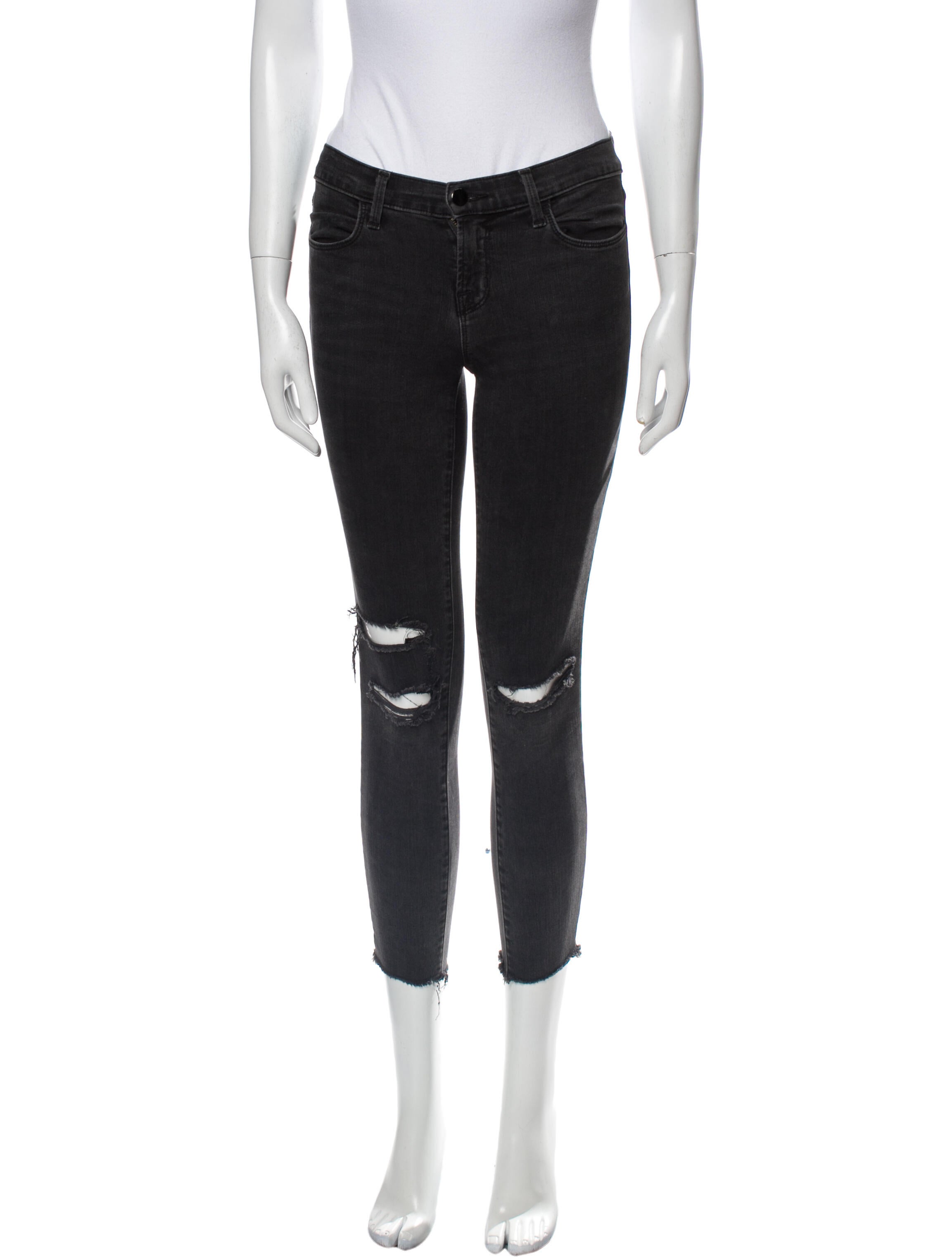 J Brand Low-Rise Skinny Leg Jeans