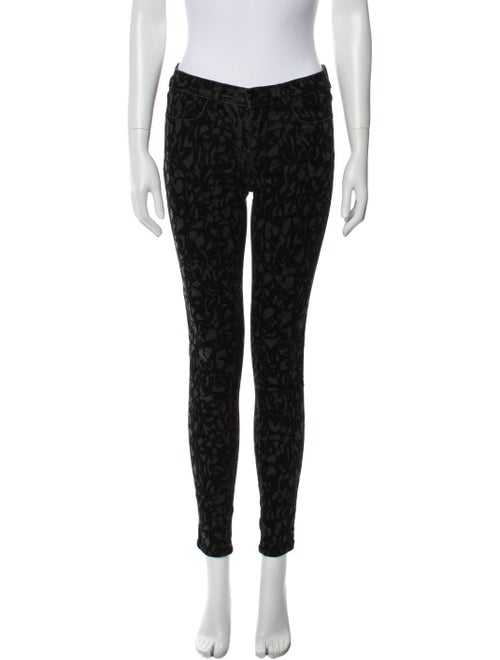 J Brand Mid-Rise Skinny Leg Jeans