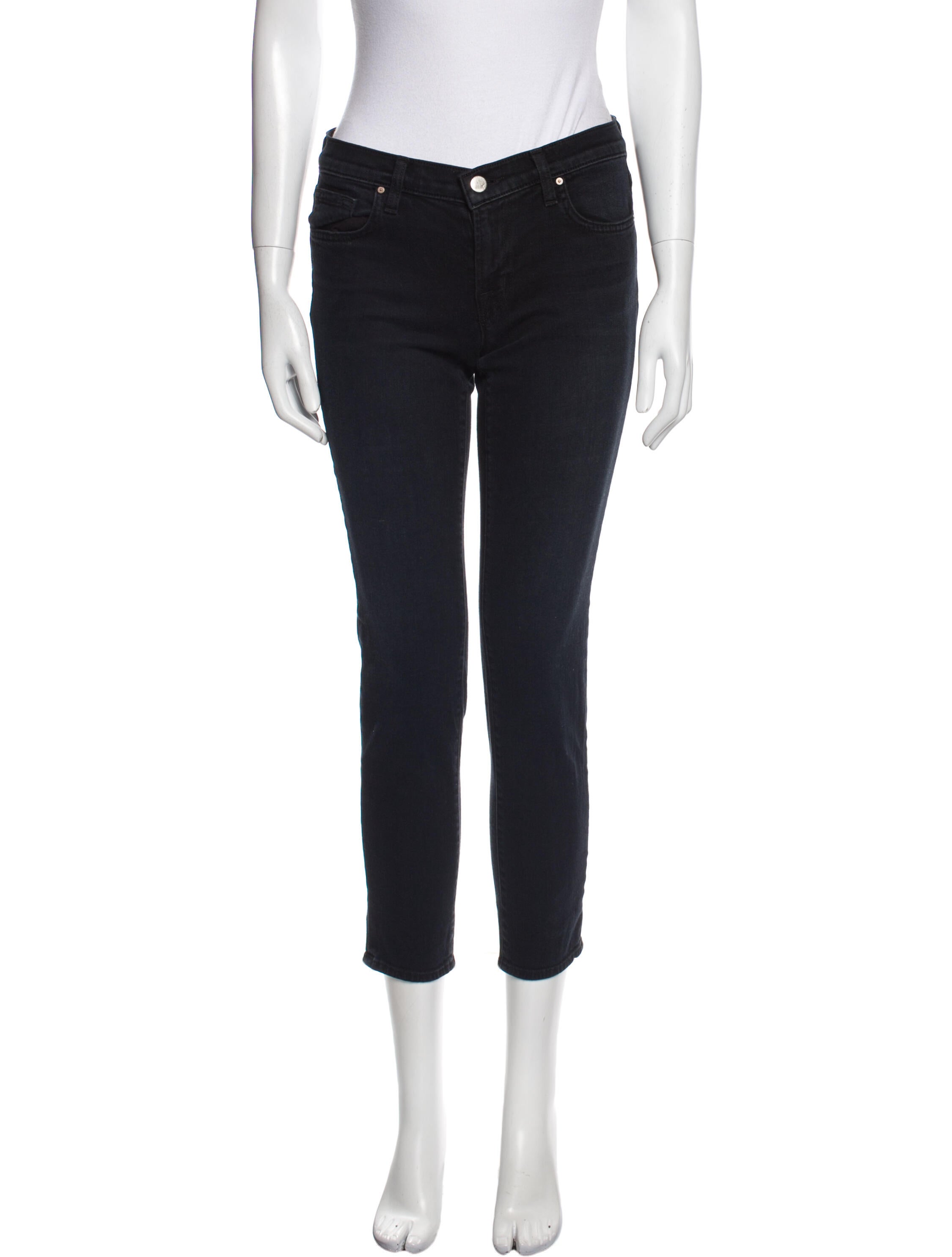 J Brand Low-Rise Skinny Leg Jeans