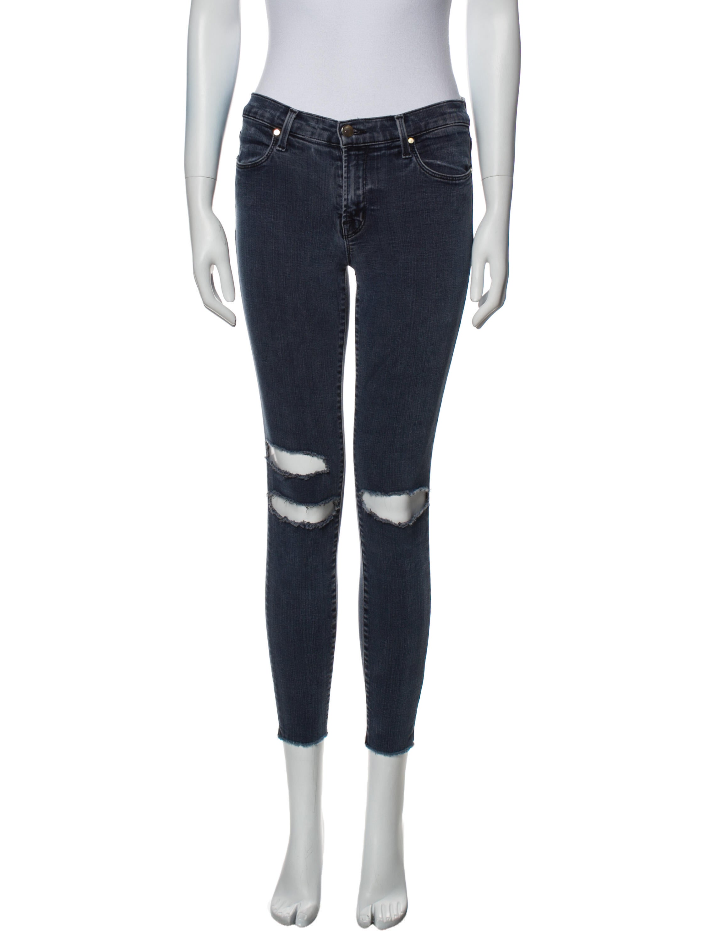 J Brand Cropped Skinny Skinny Leg Jeans