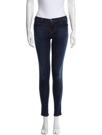 J Brand Low-Rise Skinny Leg Jeans