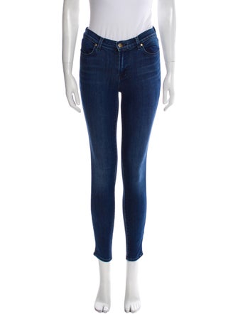 J Brand Mid-Rise Skinny Leg Jeans