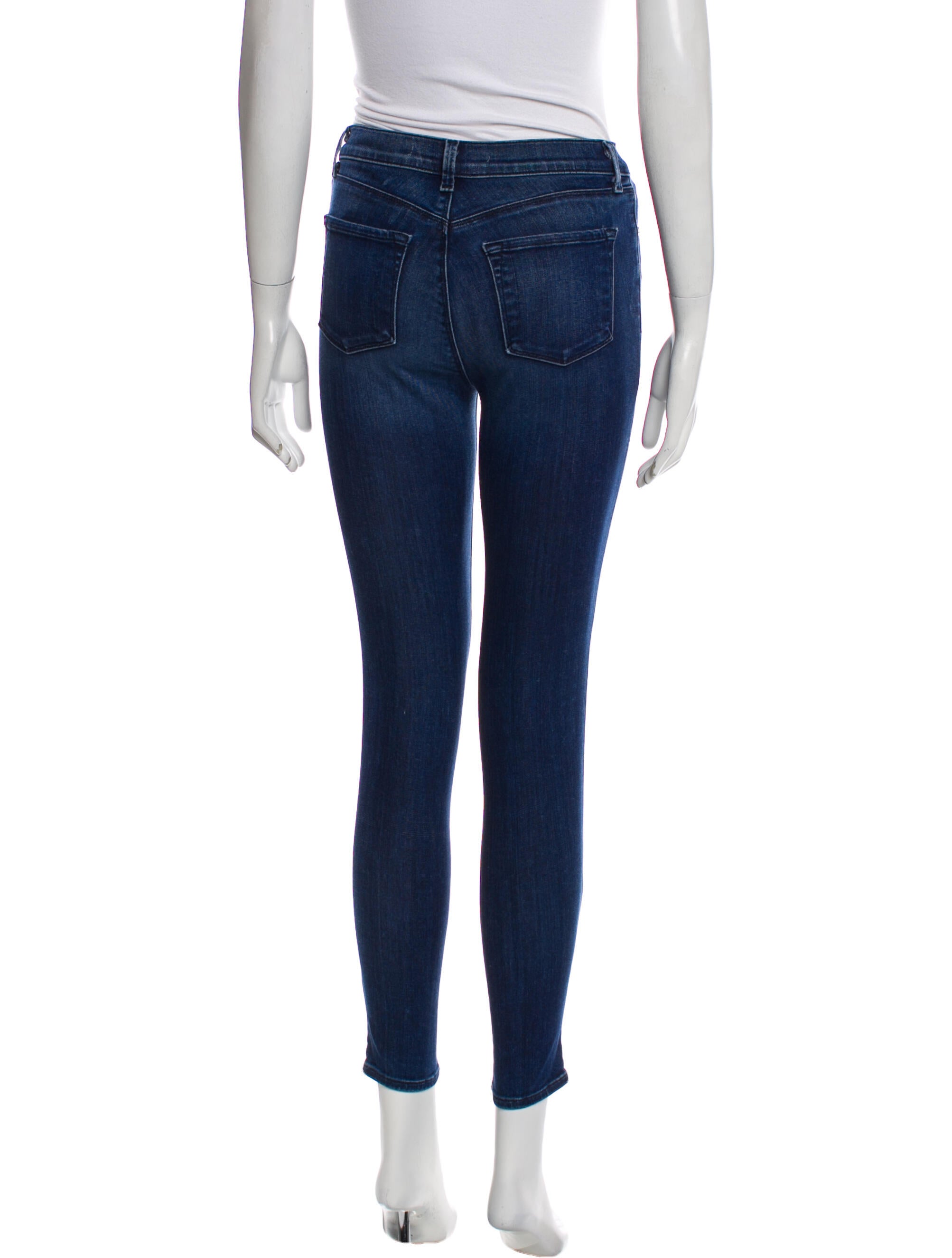 J Brand Mid-Rise Skinny Leg Jeans