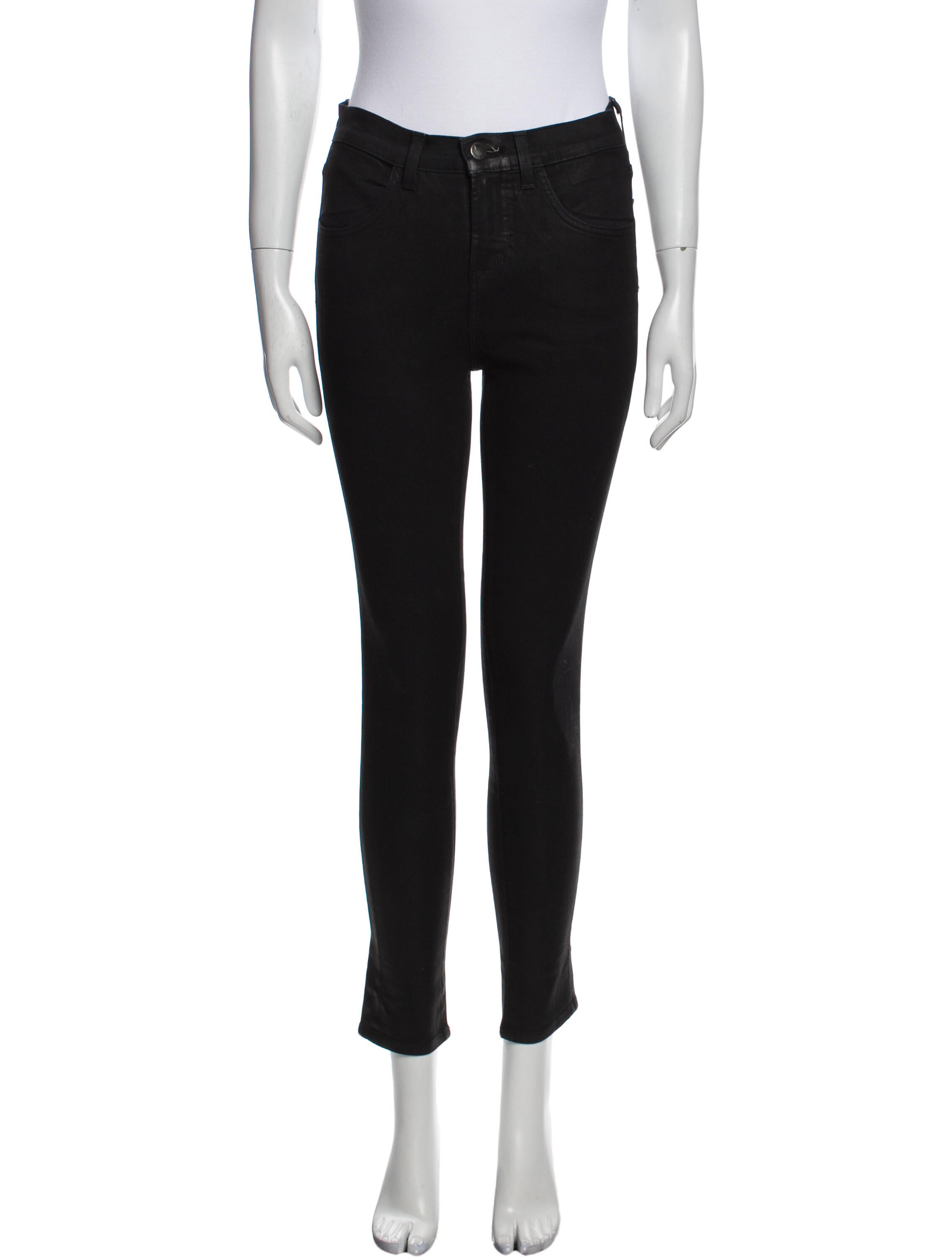 J Brand Mid-Rise Skinny Leg Jeans