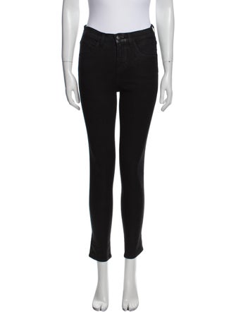 J Brand Mid-Rise Skinny Leg Jeans