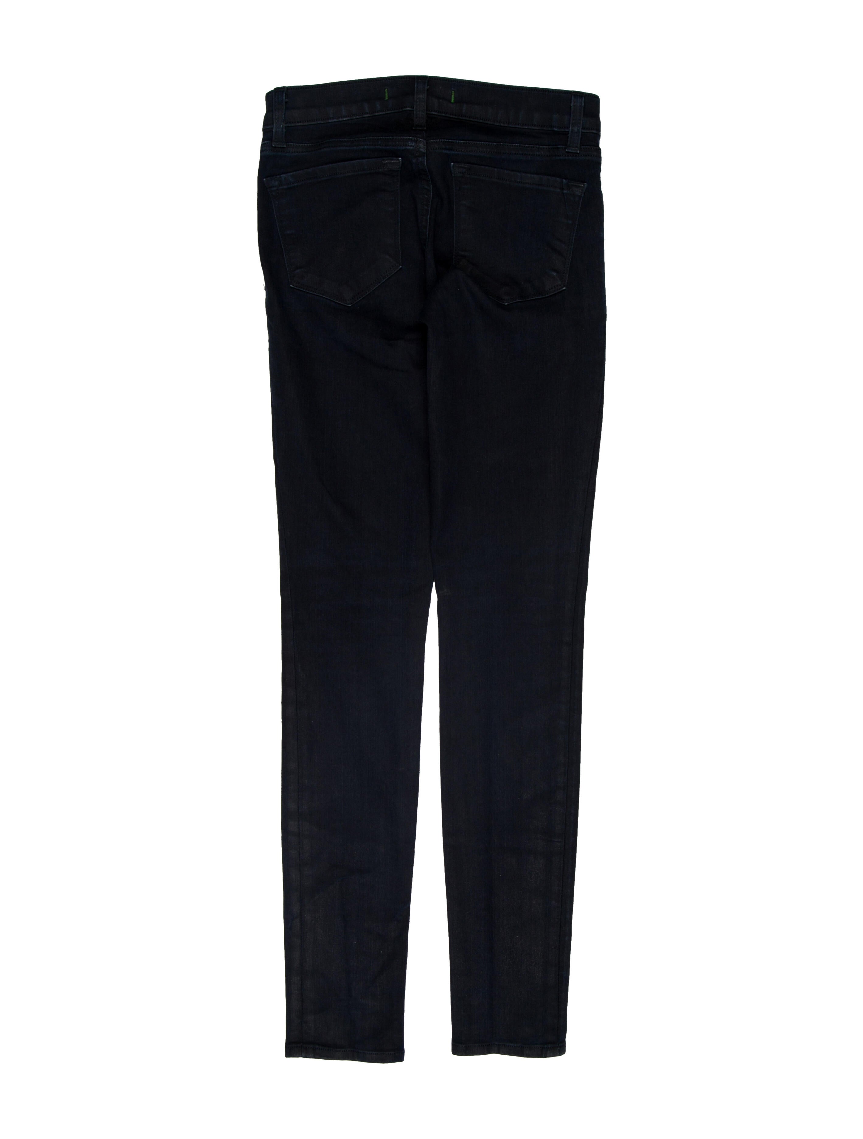 J Brand Mid-Rise Skinny Leg Jeans