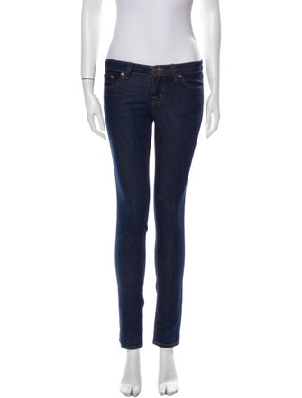 J Brand Low-Rise Skinny Leg Jeans