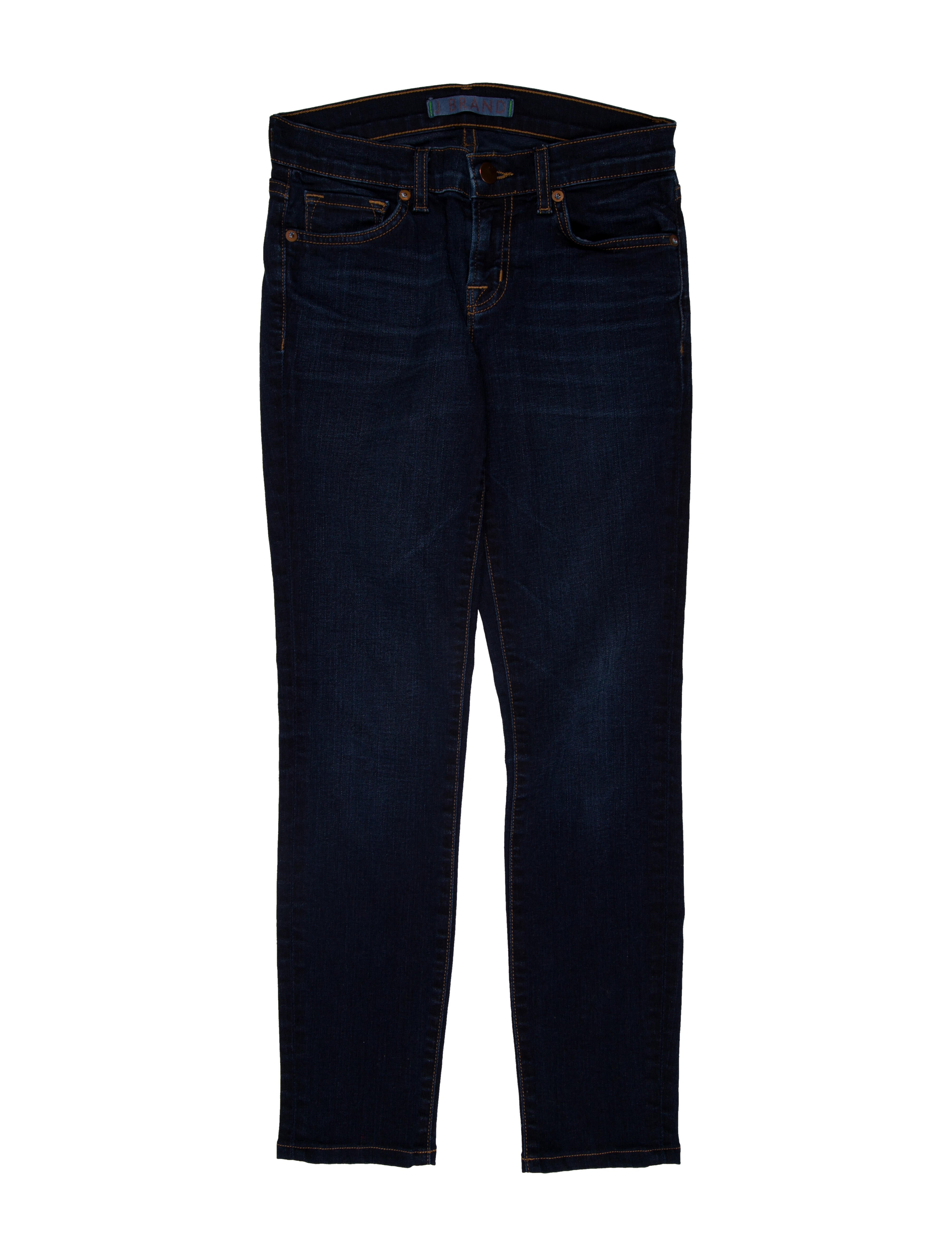 J Brand Low-Rise Skinny Leg Jeans