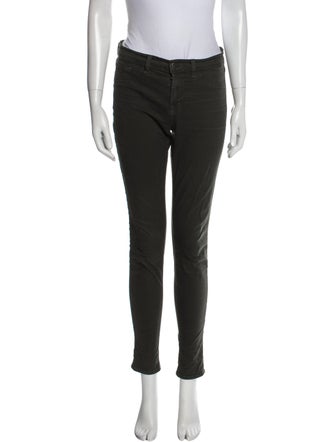 J Brand Mid-Rise Skinny Leg Jeans