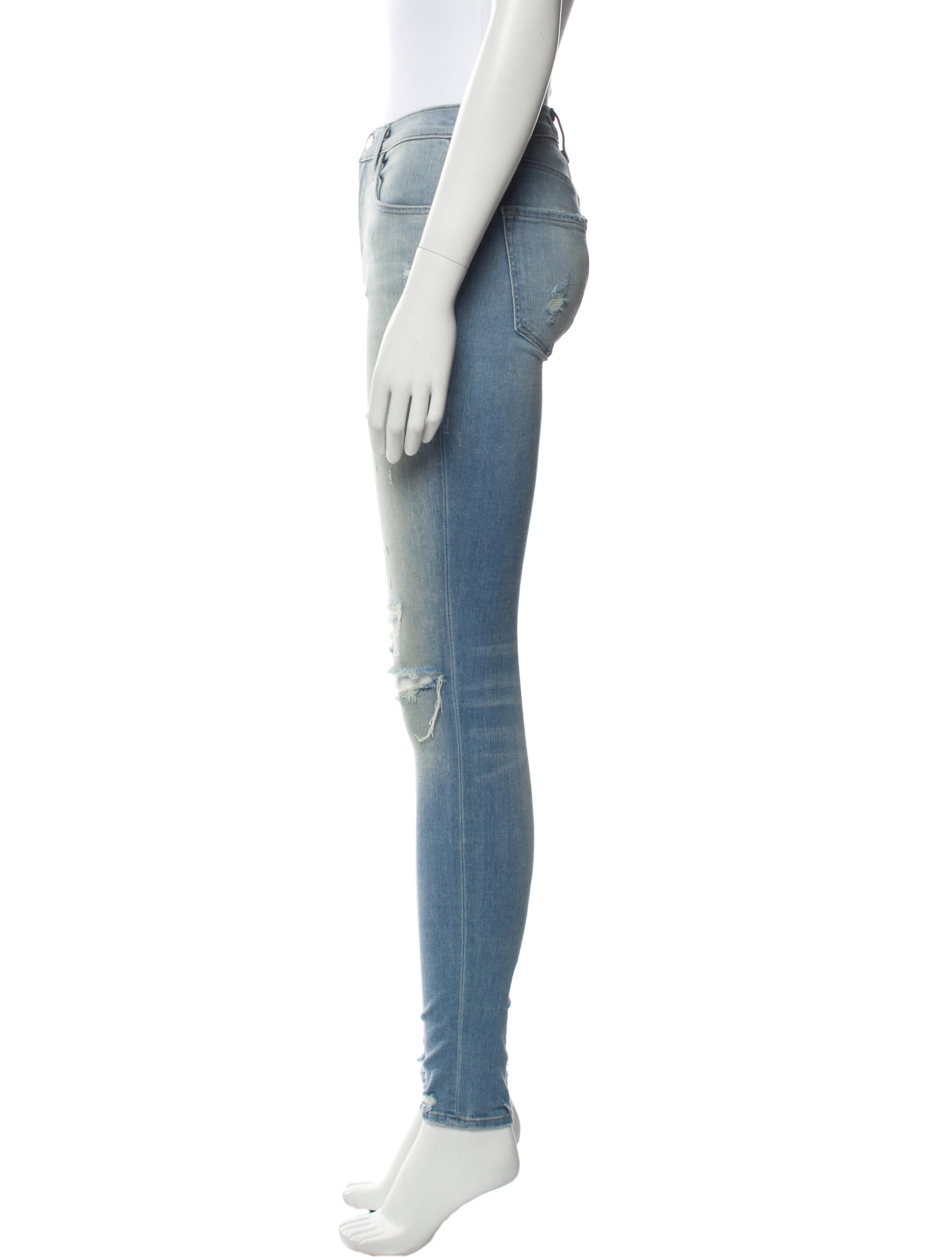 J Brand Mid-Rise Skinny Leg Jeans