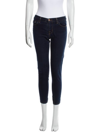 J Brand Mid-Rise Skinny Leg Jeans