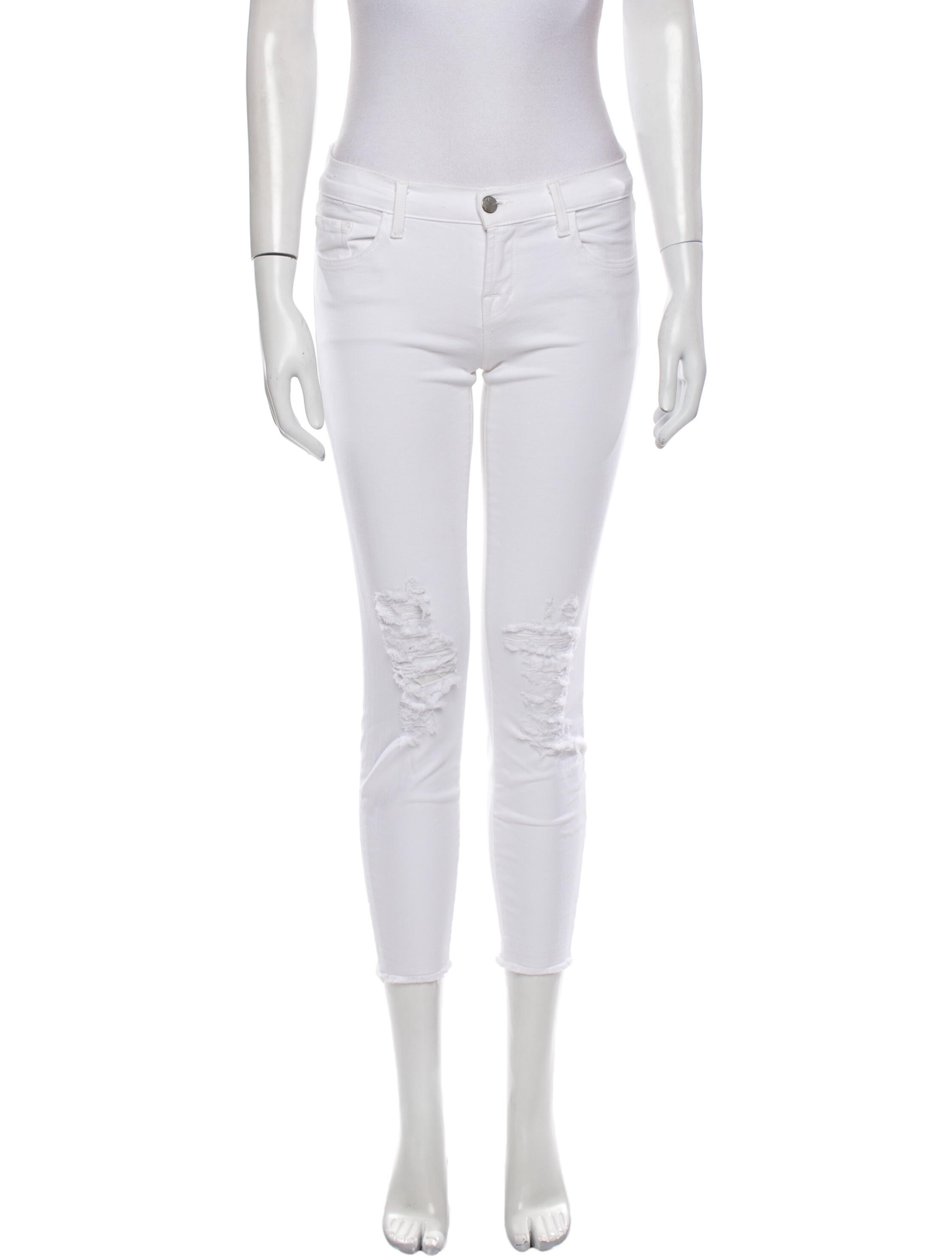 J Brand Low-Rise Skinny Leg Jeans