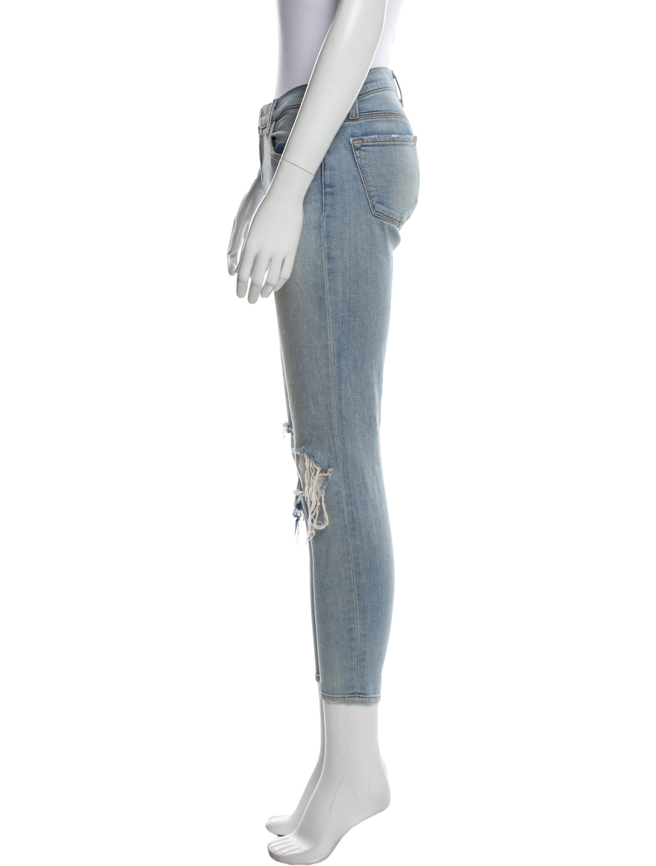 J Brand Mid-Rise Skinny Leg Jeans
