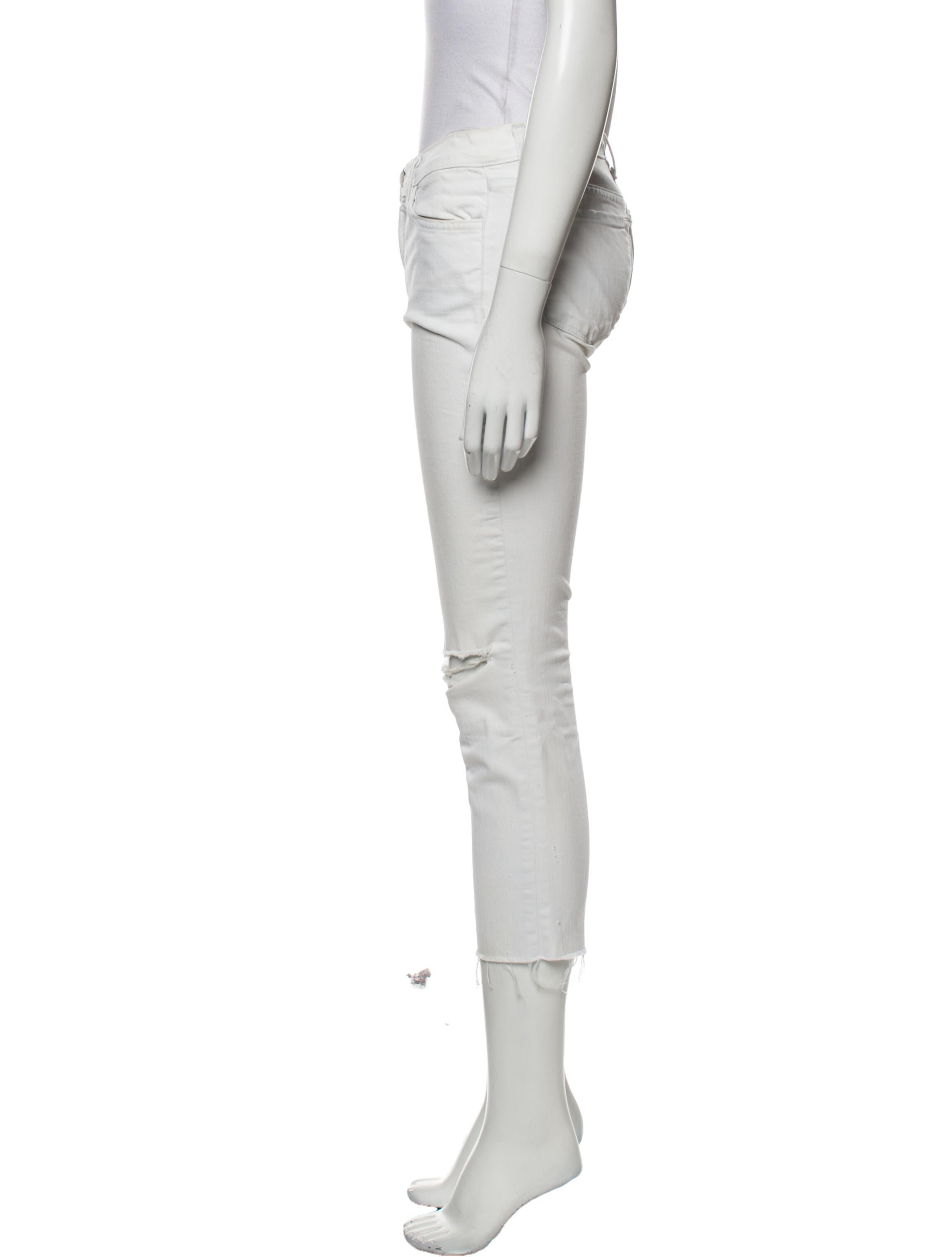 J Brand Mid-Rise Straight Leg Jeans